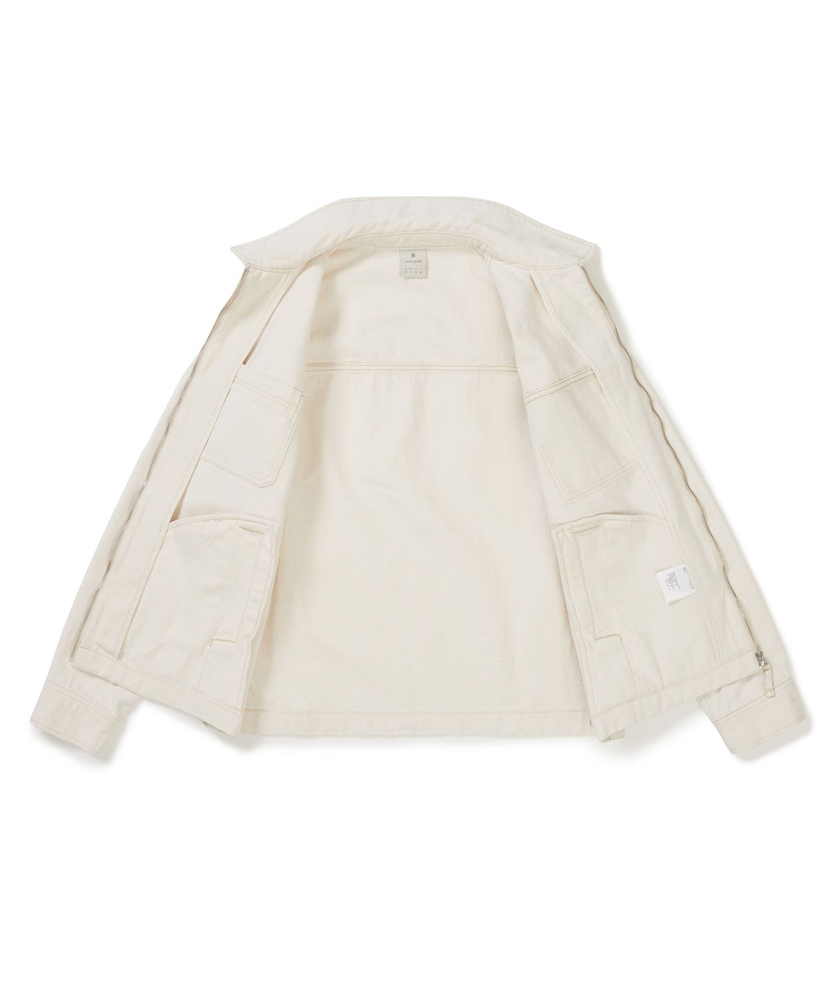 스노우피크 어패럴(SNOWPEAK APPAREL) 데님 자켓 (S25ZMFJK76) Ivory