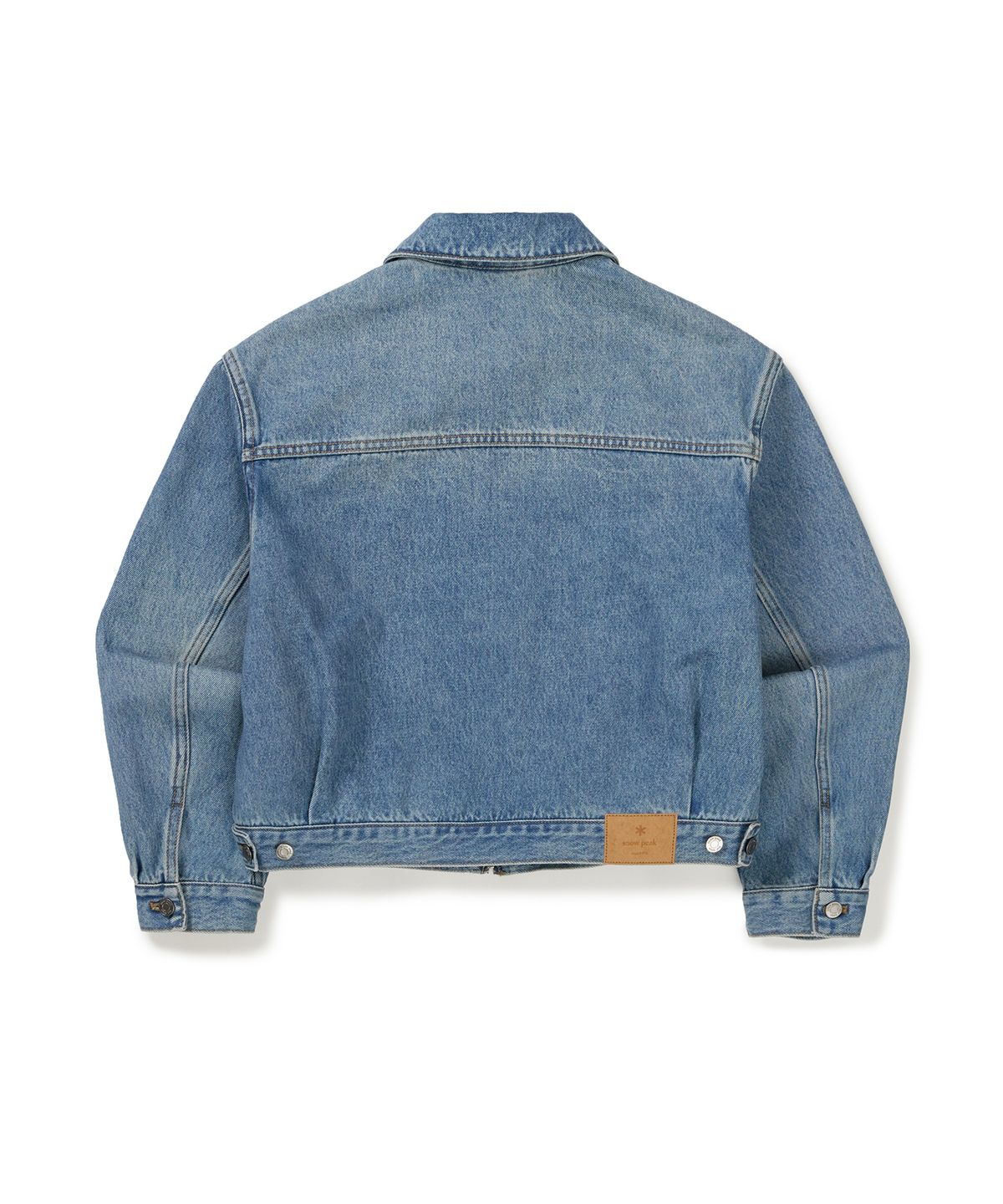 스노우피크 어패럴(SNOWPEAK APPAREL) 데님 여성 자켓 (S25ZWFJK77) Blue