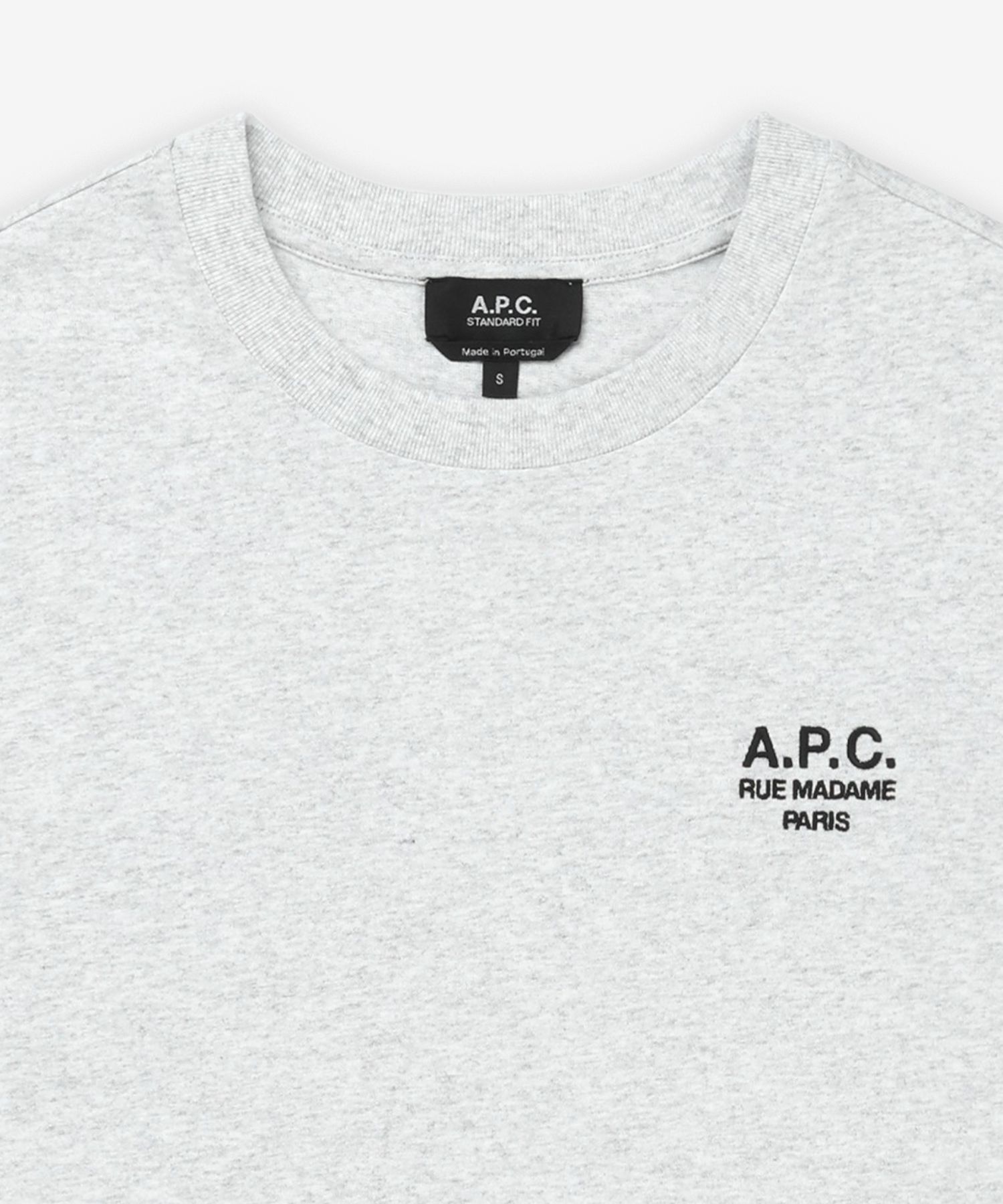 ★A.P.C.★ Madame Lou Regular Fit Short Sleeve T-Shirt Dark MUSINSA | A.P.C. Lou Madame Regular Fit Short Sleeve T-Shirt