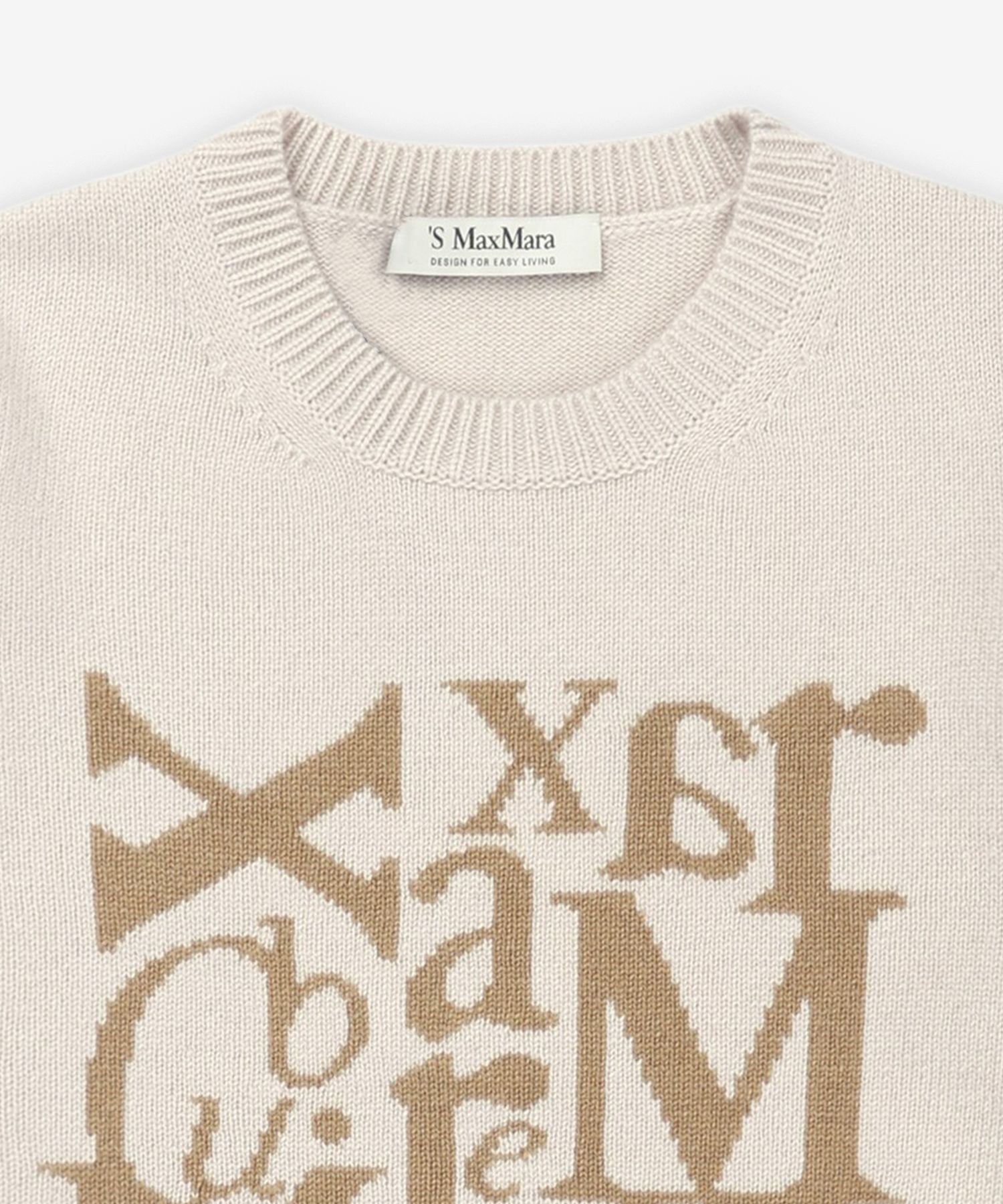 Tシャツ・カットソー S Max Mara FELICIA Knit Beige 2519361021600019 2519361021600 MUSINSA | S MAX MARA FELICIA Knit - Beige / 2519361021600019