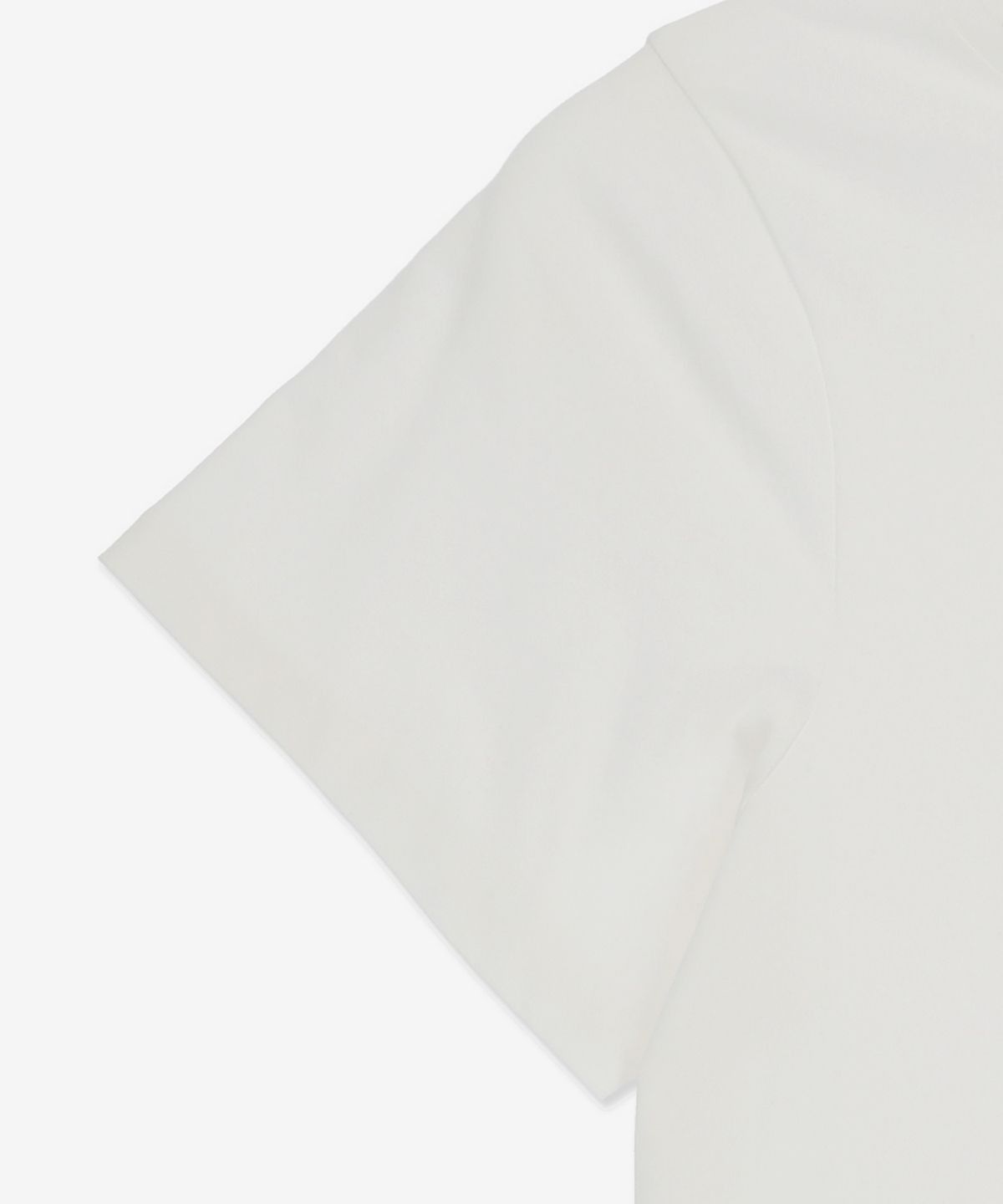 MUSINSA | TOTEME Curved Sim Short Sleeve T-Shirt - Off White