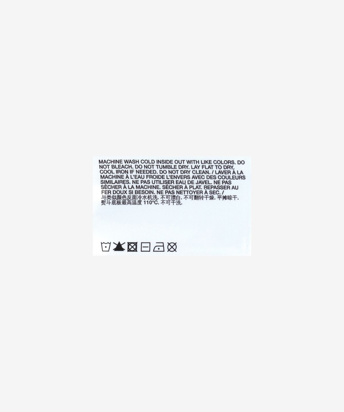 헬무트 랭(HELMUT LANG) 가먼트 다이드 업스테이트 쇼츠 팬츠 - 블랙 / O10HM203001