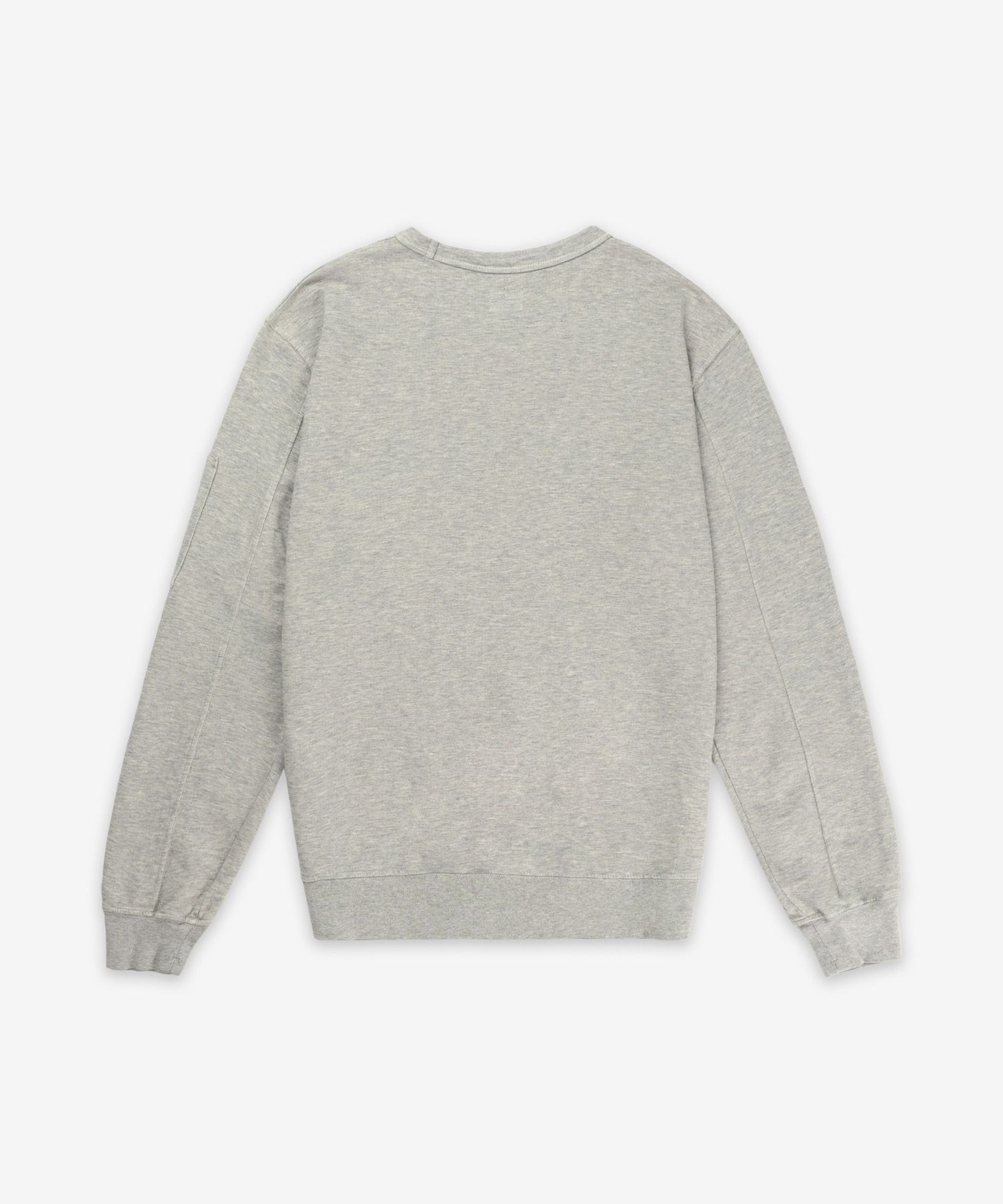 ★C.P. Company★ Light Fleece Logo Man to Man Gray Melange 1 MUSINSA | CP Company Light Fleece Man to Man - Melange Grey