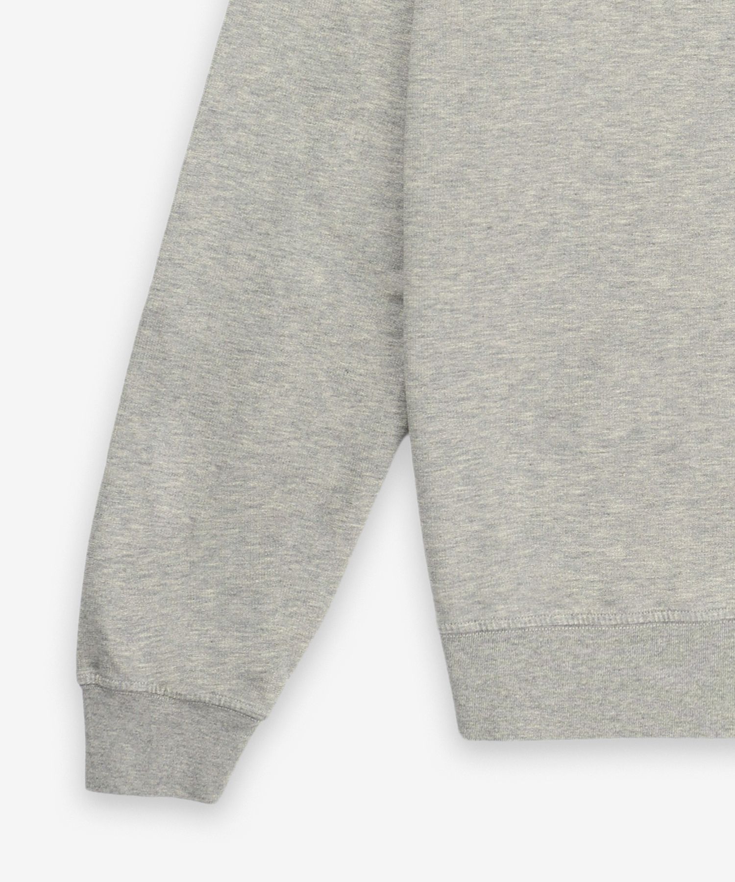 ★C.P. Company★ Light Fleece Logo Man to Man Gray Melange 1 T-shirts C.P. Company Light Fleece Short Sleeve Sweatshirt
