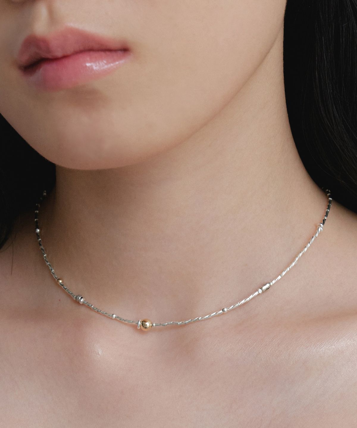 바이위켄드(BYWEEKEND) Crum necklace