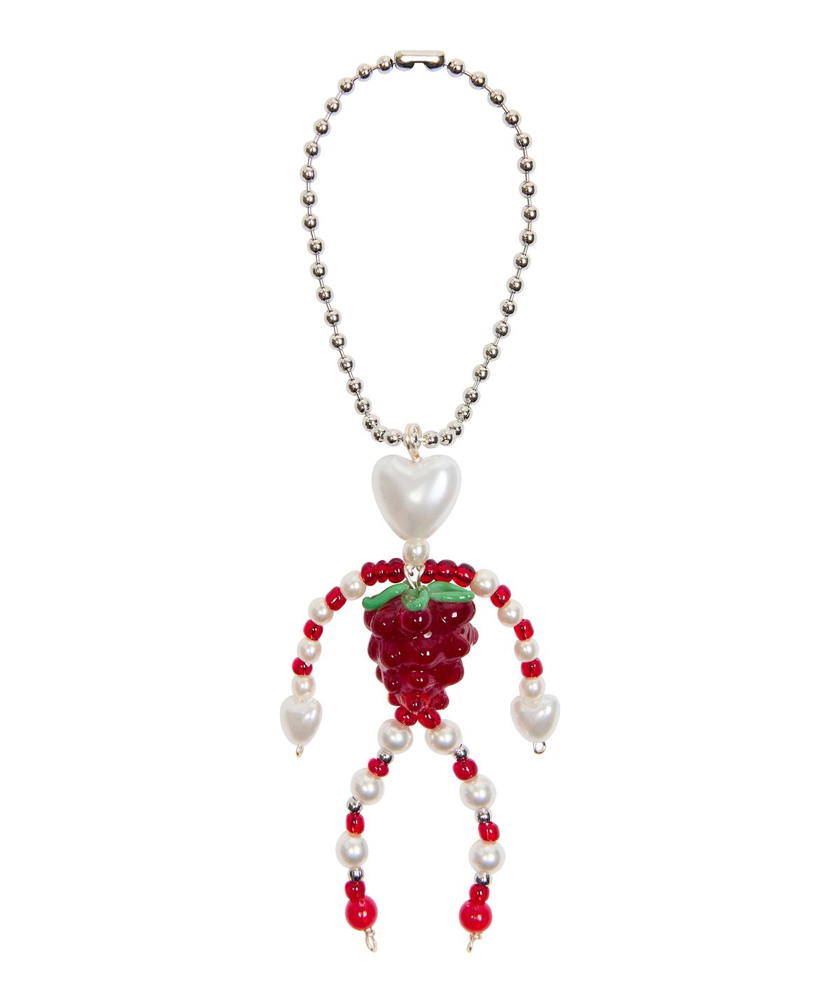 러브이즈트루(LUVISTRUE) IM LUV STRAWBERRY KEYRING(RED)