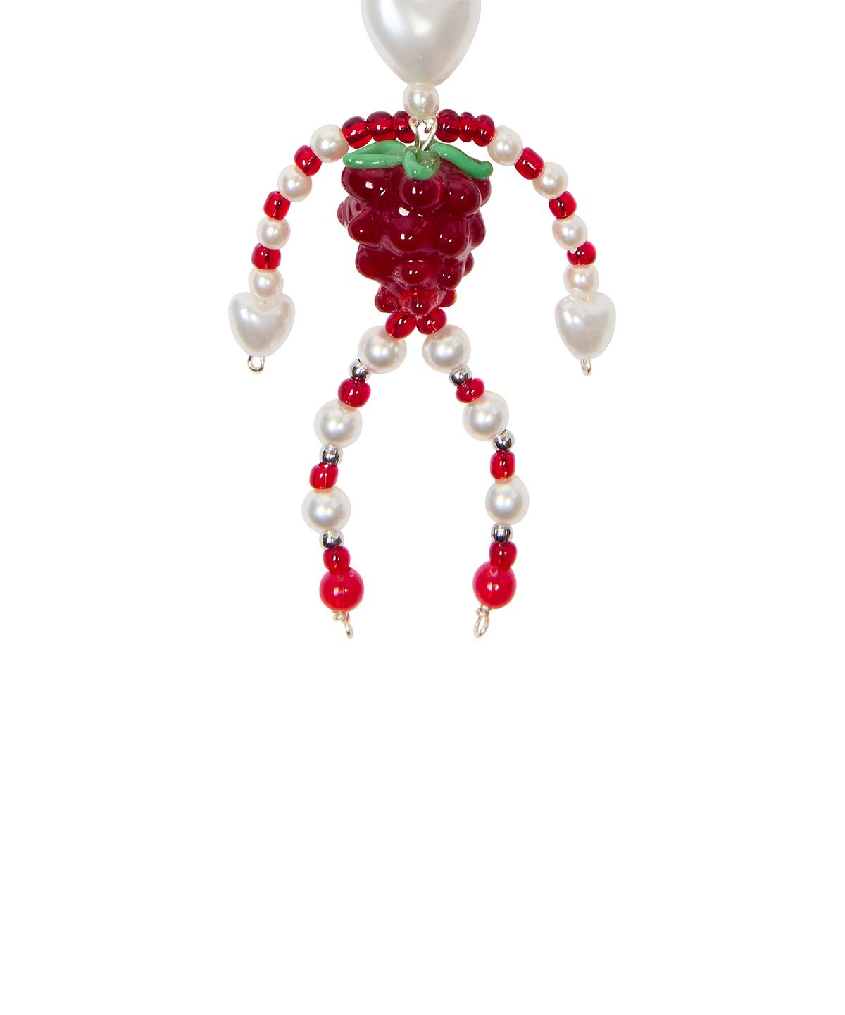 러브이즈트루(LUVISTRUE) IM LUV STRAWBERRY KEYRING(RED)