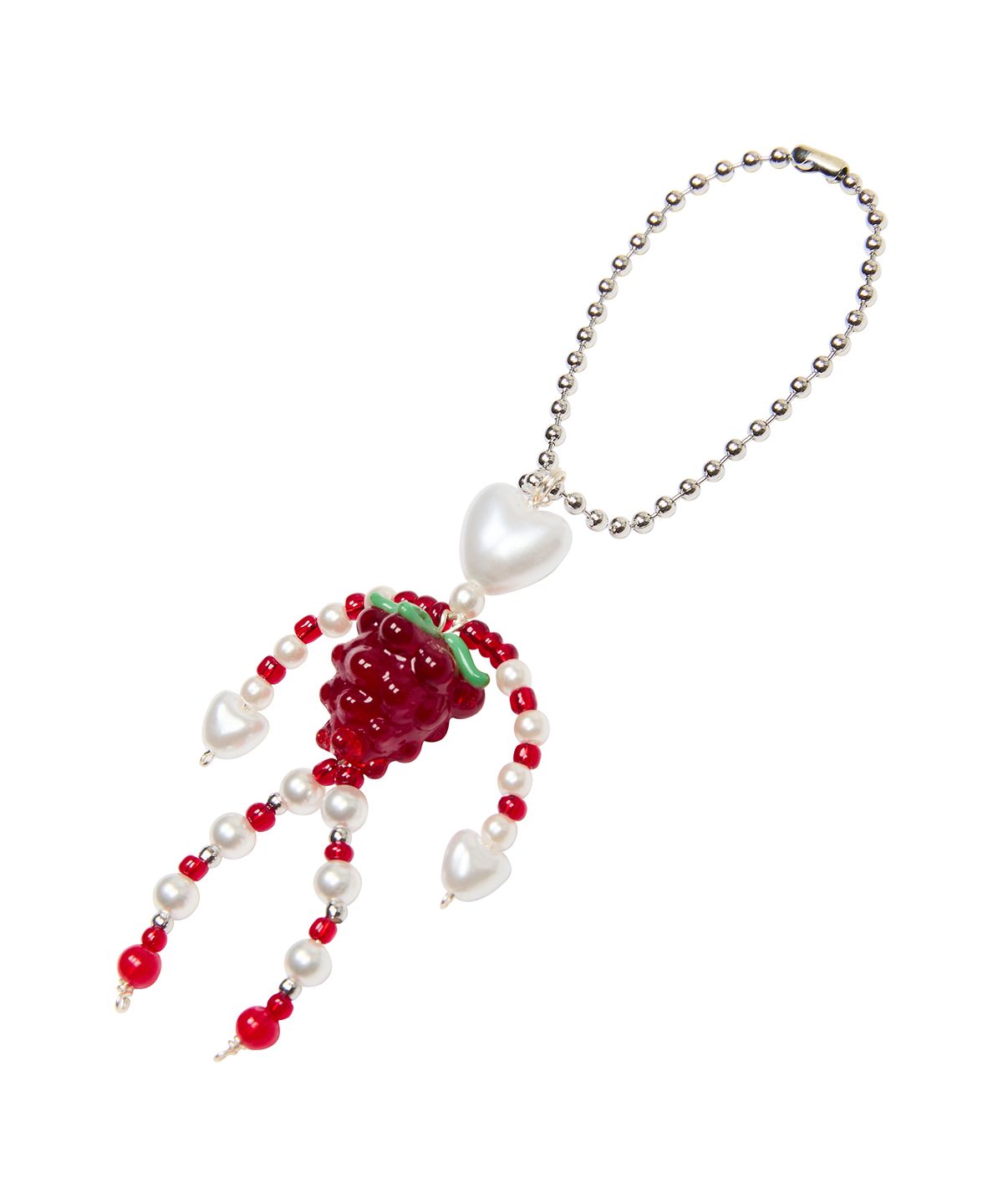러브이즈트루(LUVISTRUE) IM LUV STRAWBERRY KEYRING(RED)