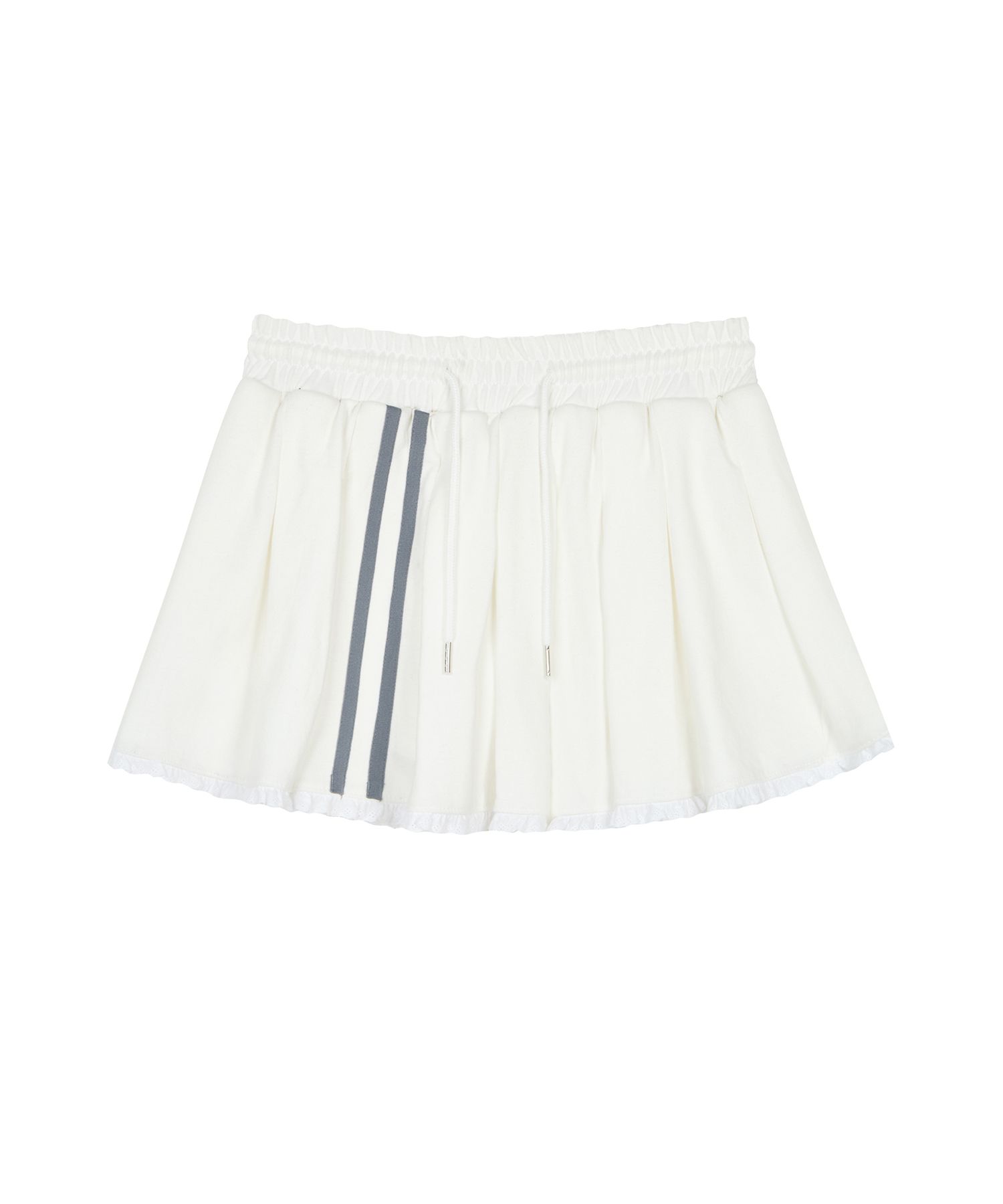 ★2025SS新作★LUV IS TRUE★IM SHORT PLEATS SKIRT MUSINSA | LUV IS TRUE IM SHORT PLEATS SKIRT(IVORY)