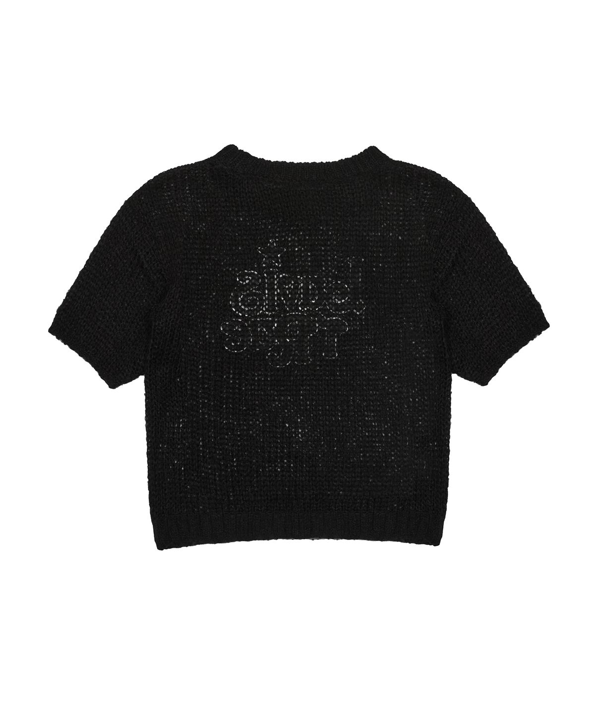 러브이즈트루(LUVISTRUE) IM STAR PATCH KNIT(BLACK)