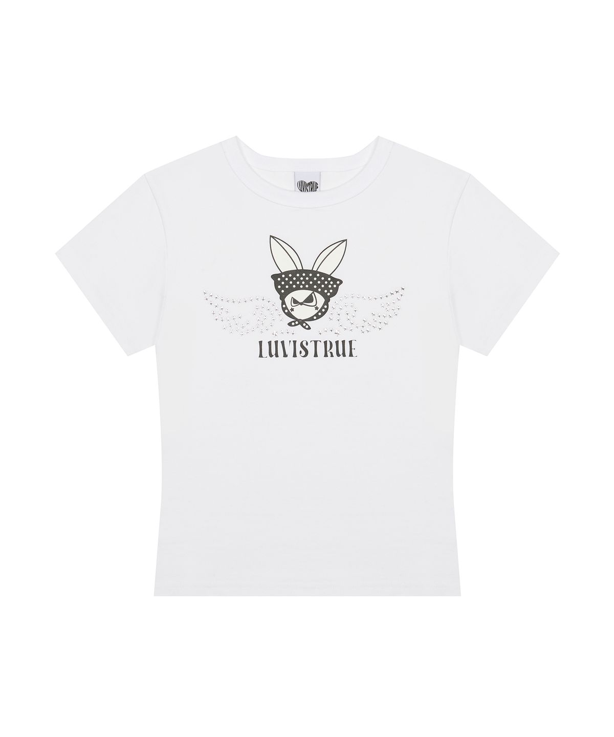 러브이즈트루(LUVISTRUE) IM RUBBIT TEE(WHITE)