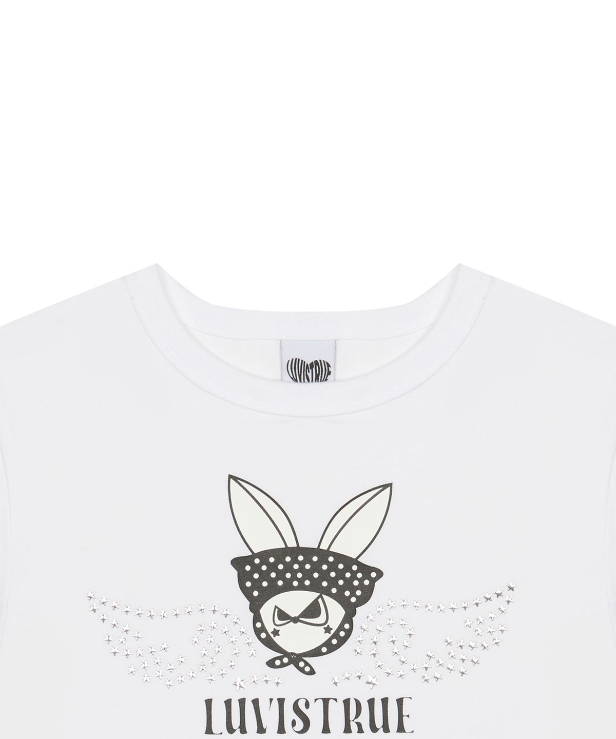 러브이즈트루(LUVISTRUE) IM RUBBIT TEE(WHITE)