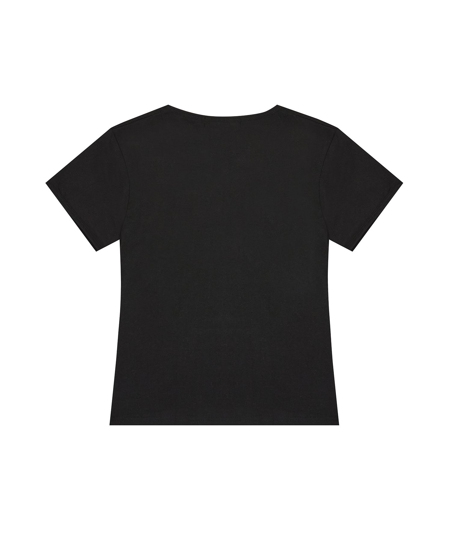 ★LUVISTRUE★IM STRAWBERRY LETTERING TEE(BLACK)★正規品/人気 ☆IVE レイ 着用！！【LUVISTRUE】IM STRAWBERRY LETTERING TEE