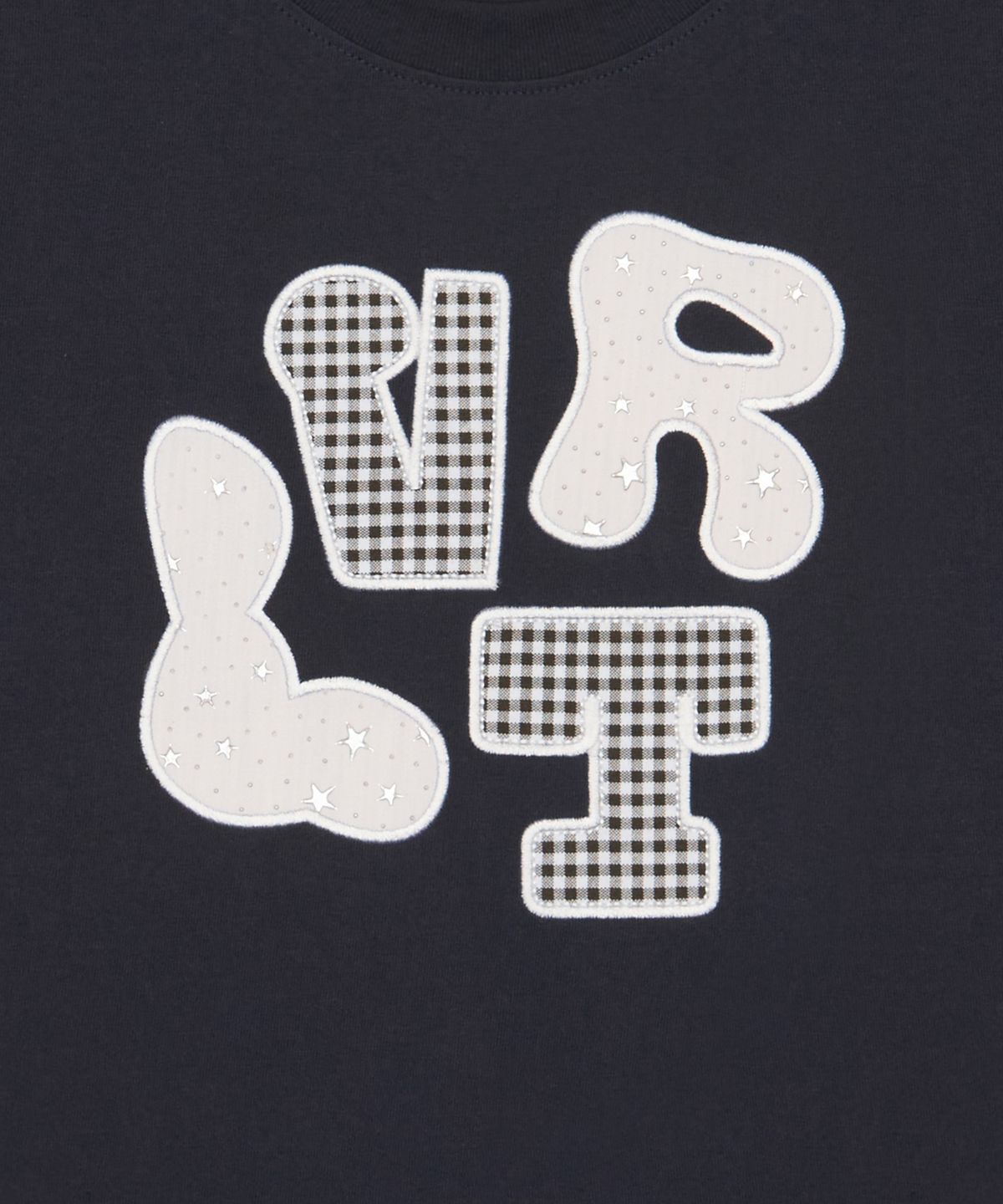 러브이즈트루(LUVISTRUE) LVTR PATCH TEE(NAVY)
