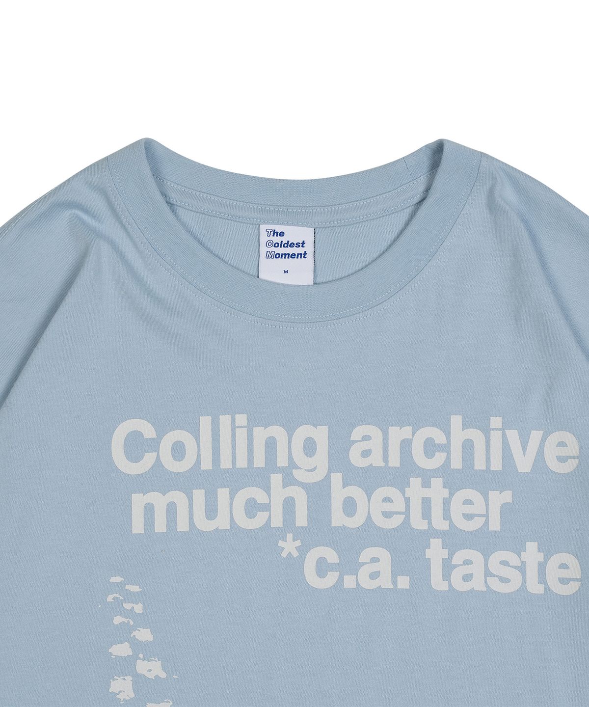 더콜디스트모먼트(THE COLDEST MOMENT) TCM colling long sleeve (sky blue)