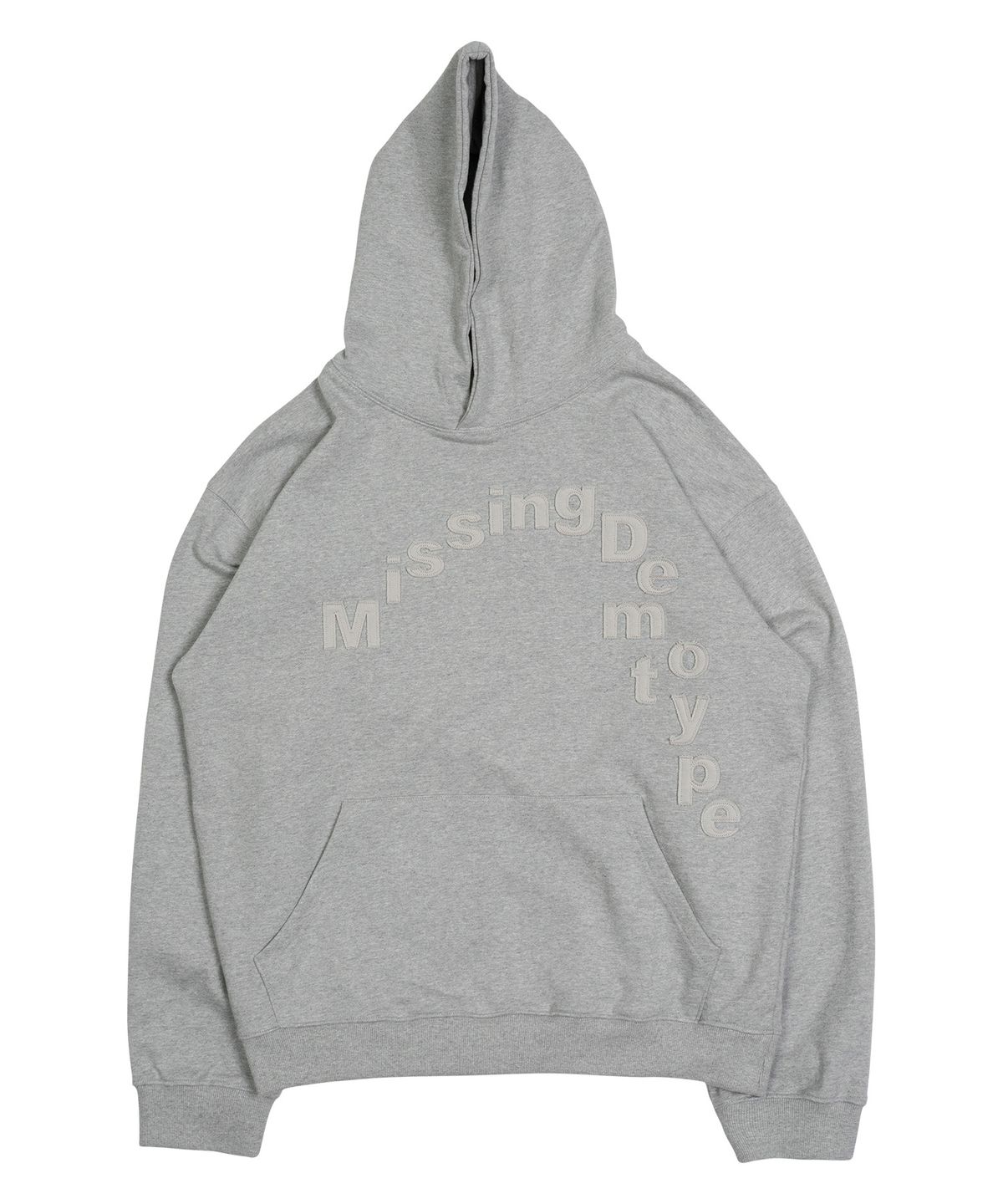 더콜디스트모먼트(THECOLDESTMOMENT) TCM missing hoodie (grey)