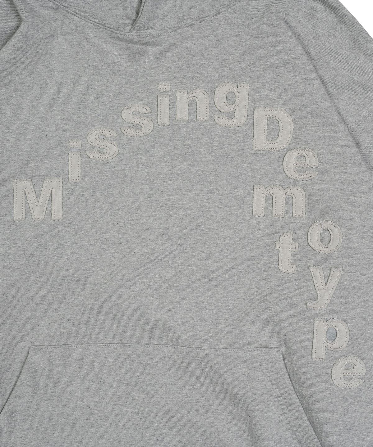 더콜디스트모먼트(THECOLDESTMOMENT) TCM missing hoodie (grey)