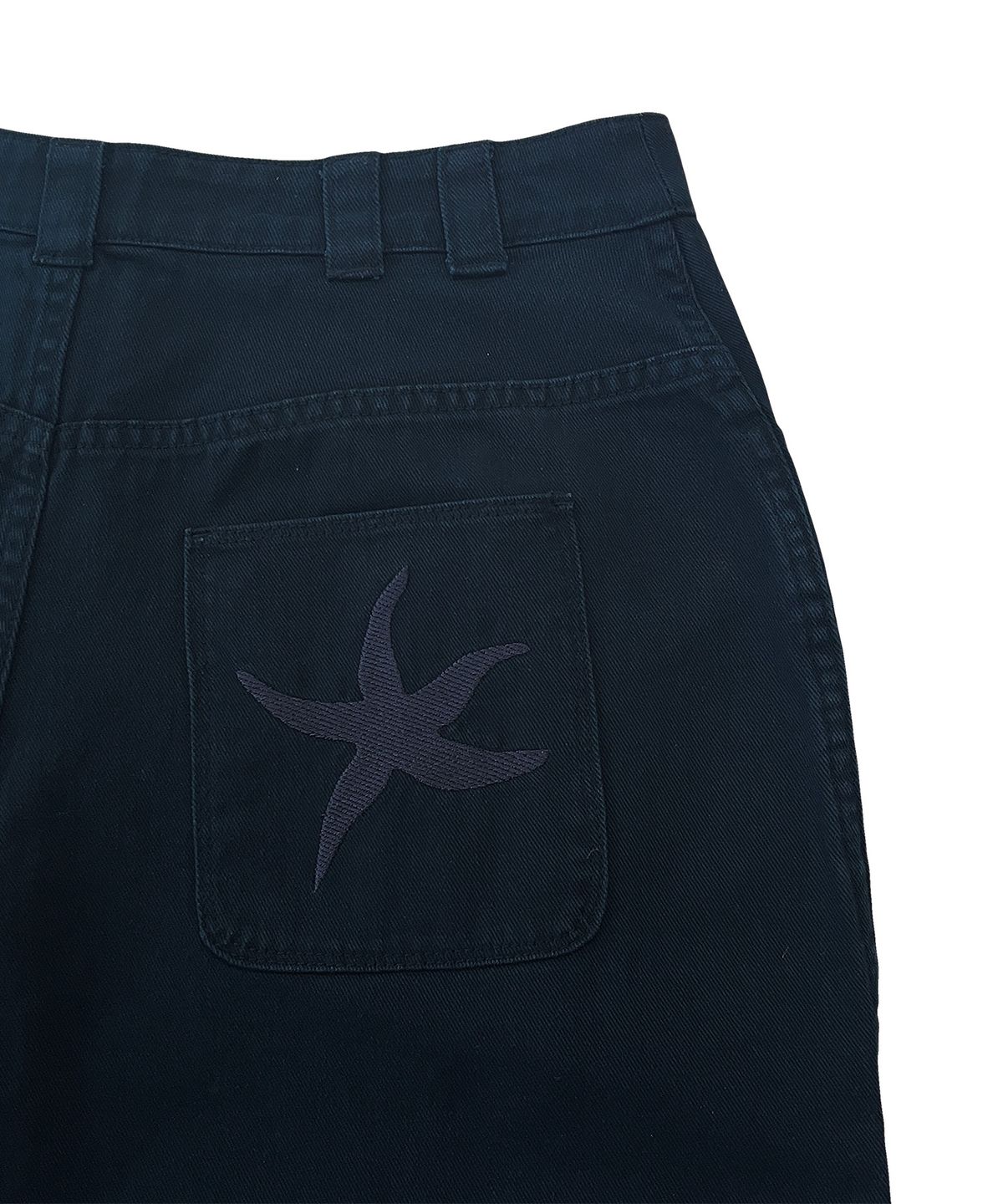 더콜디스트모먼트(THE COLDEST MOMENT) TCM washed starfish chino pants (dark navy)