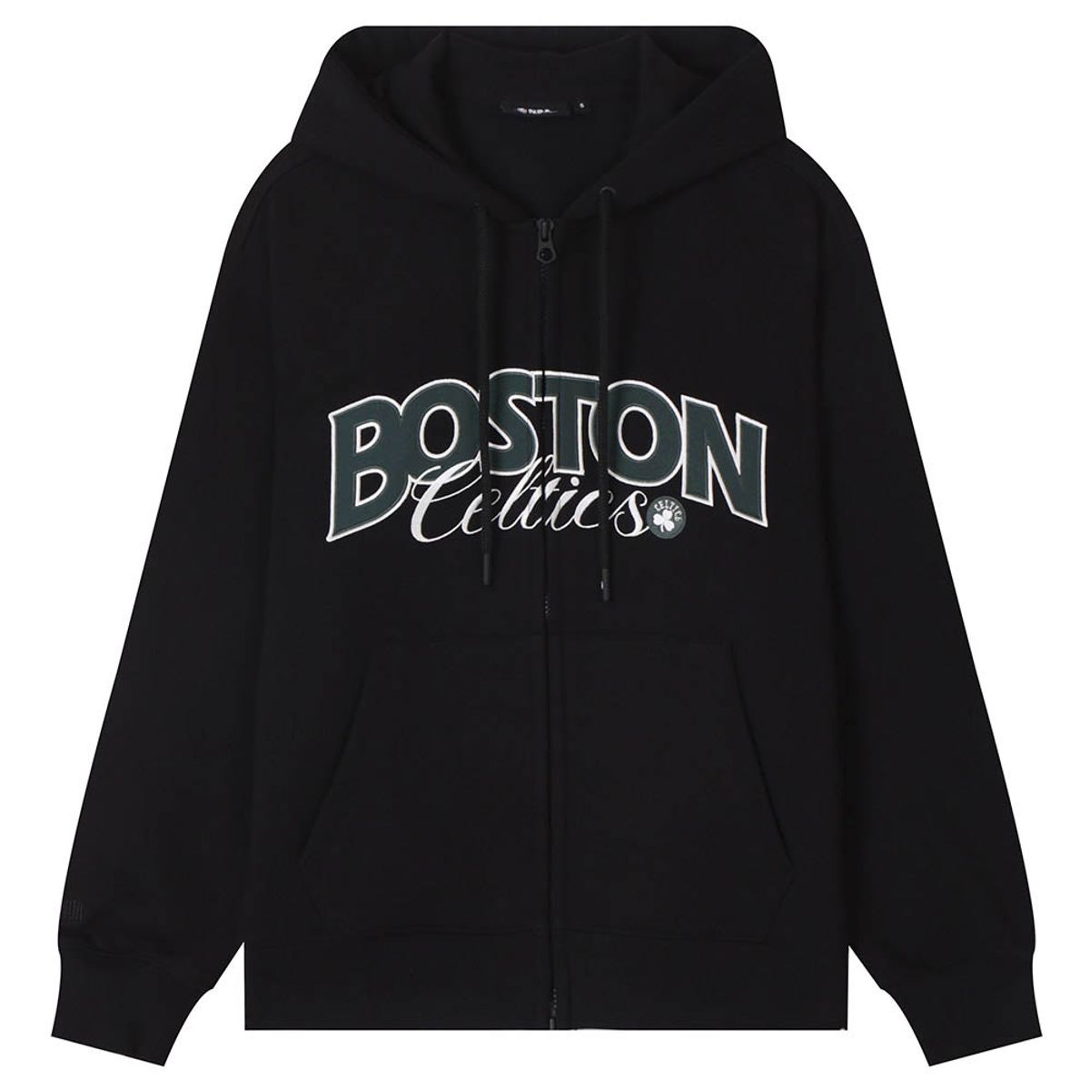 엔비에이(NBA) 팀로고 아치형 루즈핏 후드집업(N251TJ020P) 블랙