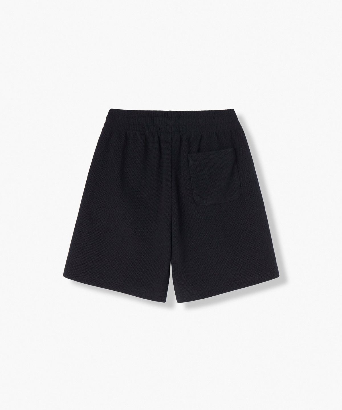 무신사 스탠다드 키즈(MUSINSA STANDARD KIDS) 와플 라운지 쇼츠 [블랙]