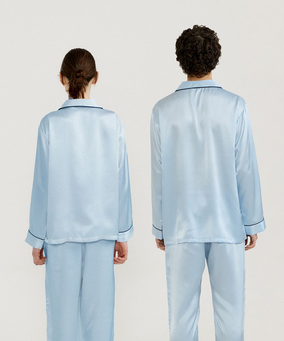 조스라운지(JO'S LOUNGE) (couple) Classic Sky Pajama Set