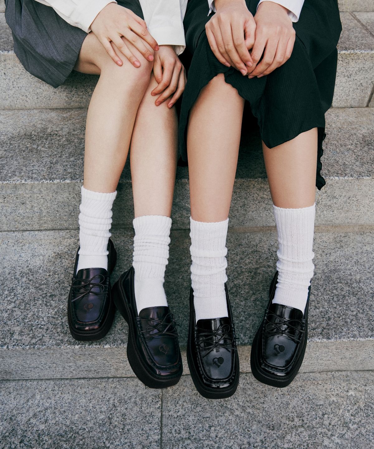 플러피시트러스(FLCT) Glow platform Loafer (2color)