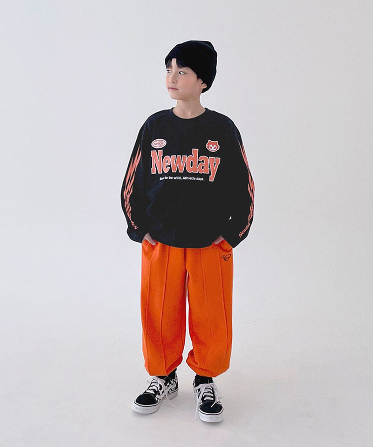 베리클로젯(BERRYCLOSET) 리버스 라인 팬츠