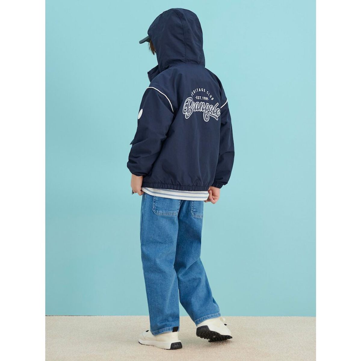 빈폴 키즈(BEANPOLE KIDS) 캐주얼 포켓 등교 점퍼  네이비 (BI5139U05R)
