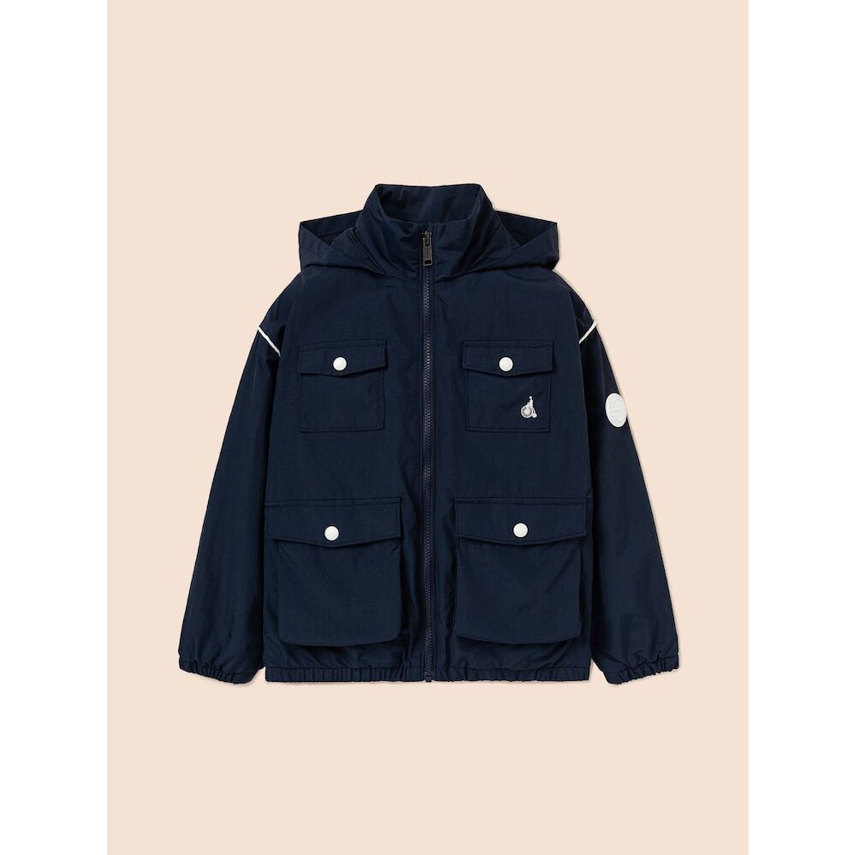 빈폴 키즈(BEANPOLE KIDS) 캐주얼 포켓 등교 점퍼  네이비 (BI5139U05R)