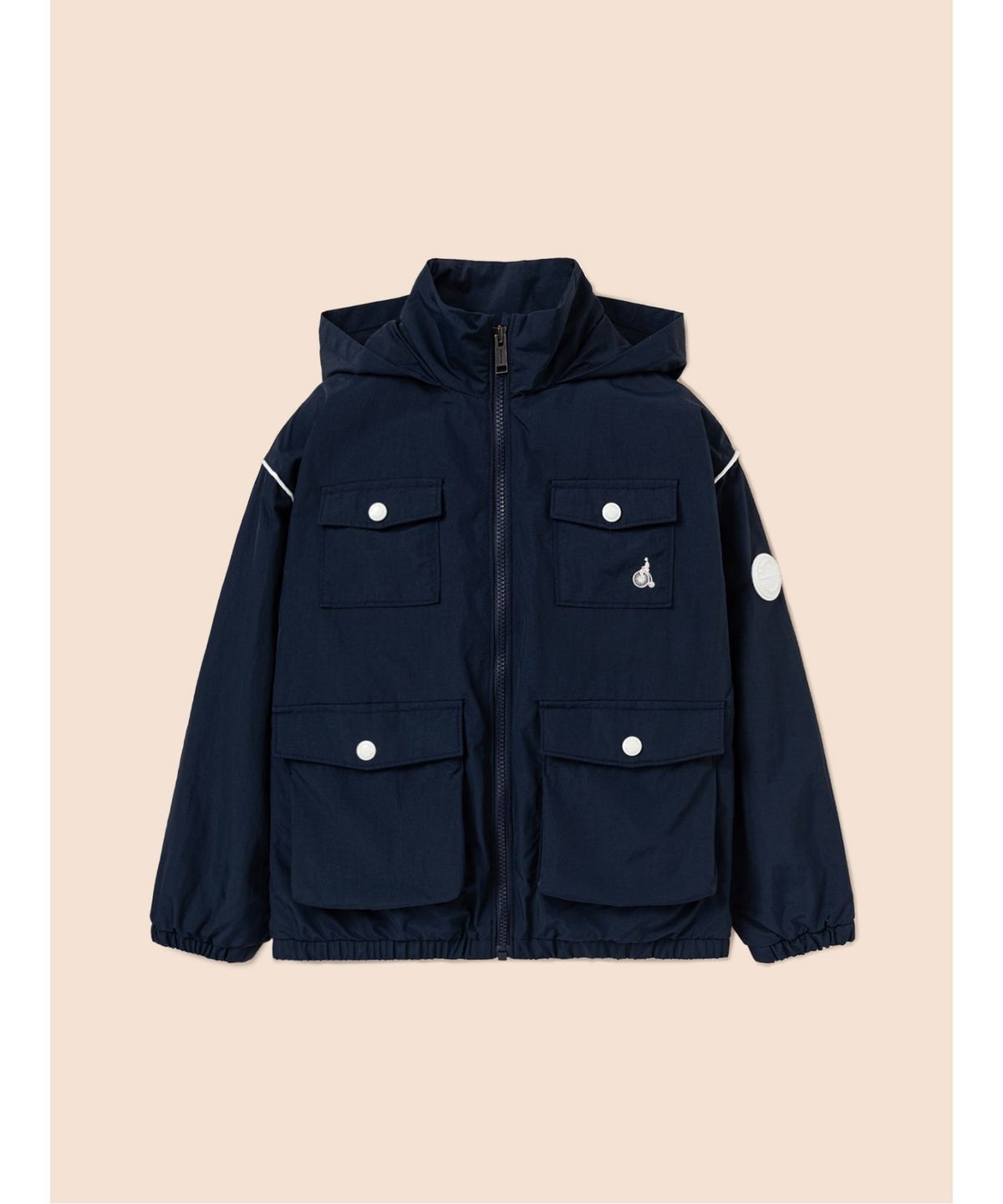 빈폴 키즈(BEANPOLE KIDS) 캐주얼 포켓 등교 점퍼  네이비 (BI5139U05R)