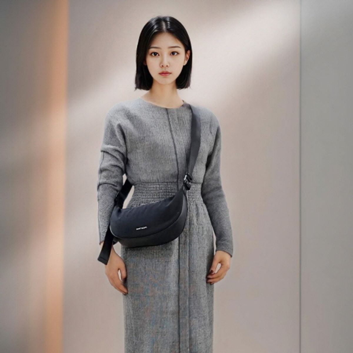 세인트스코트(SAINT SCOTT) 라운디 스몰 호보백