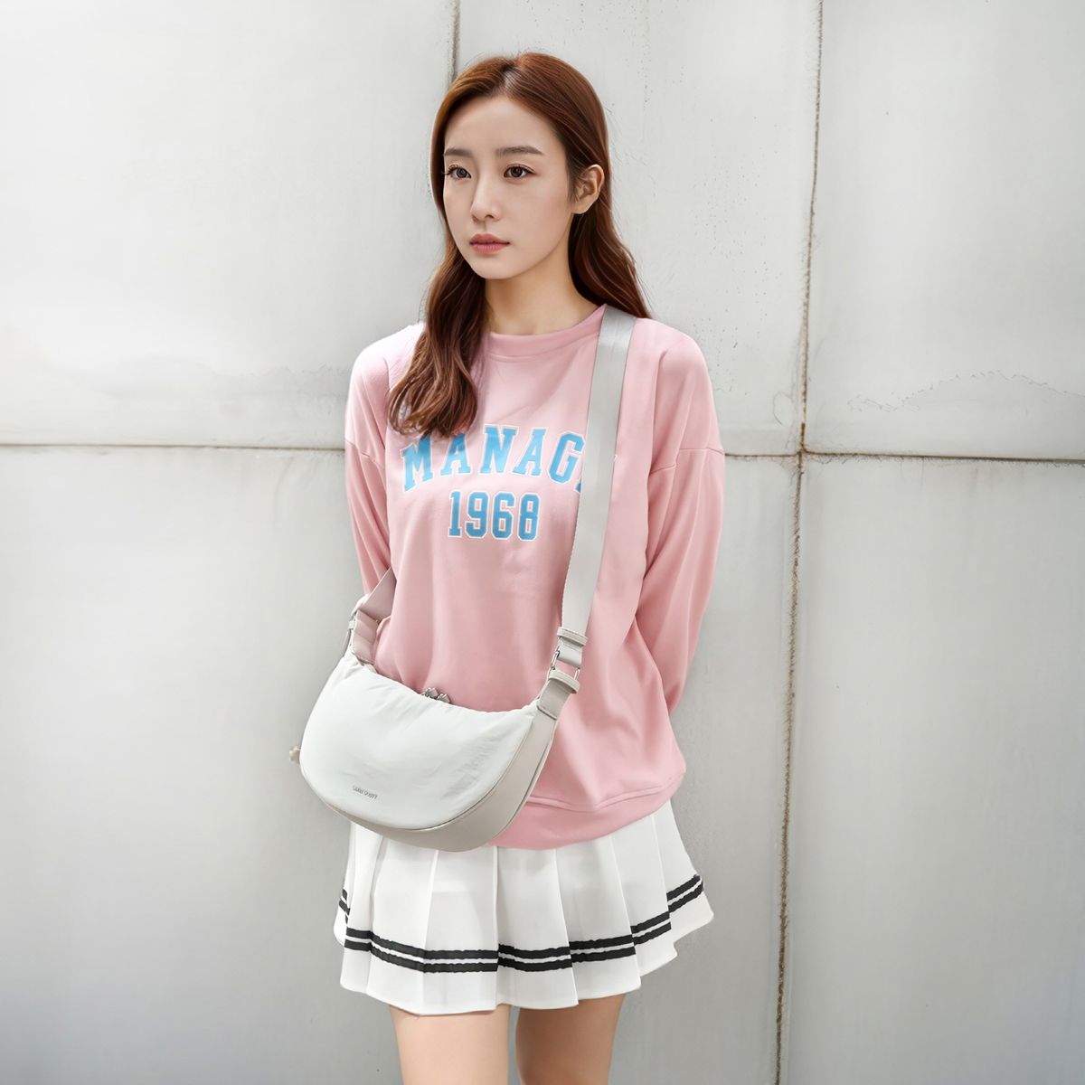 세인트스코트(SAINT SCOTT) 라운디 스몰 호보백