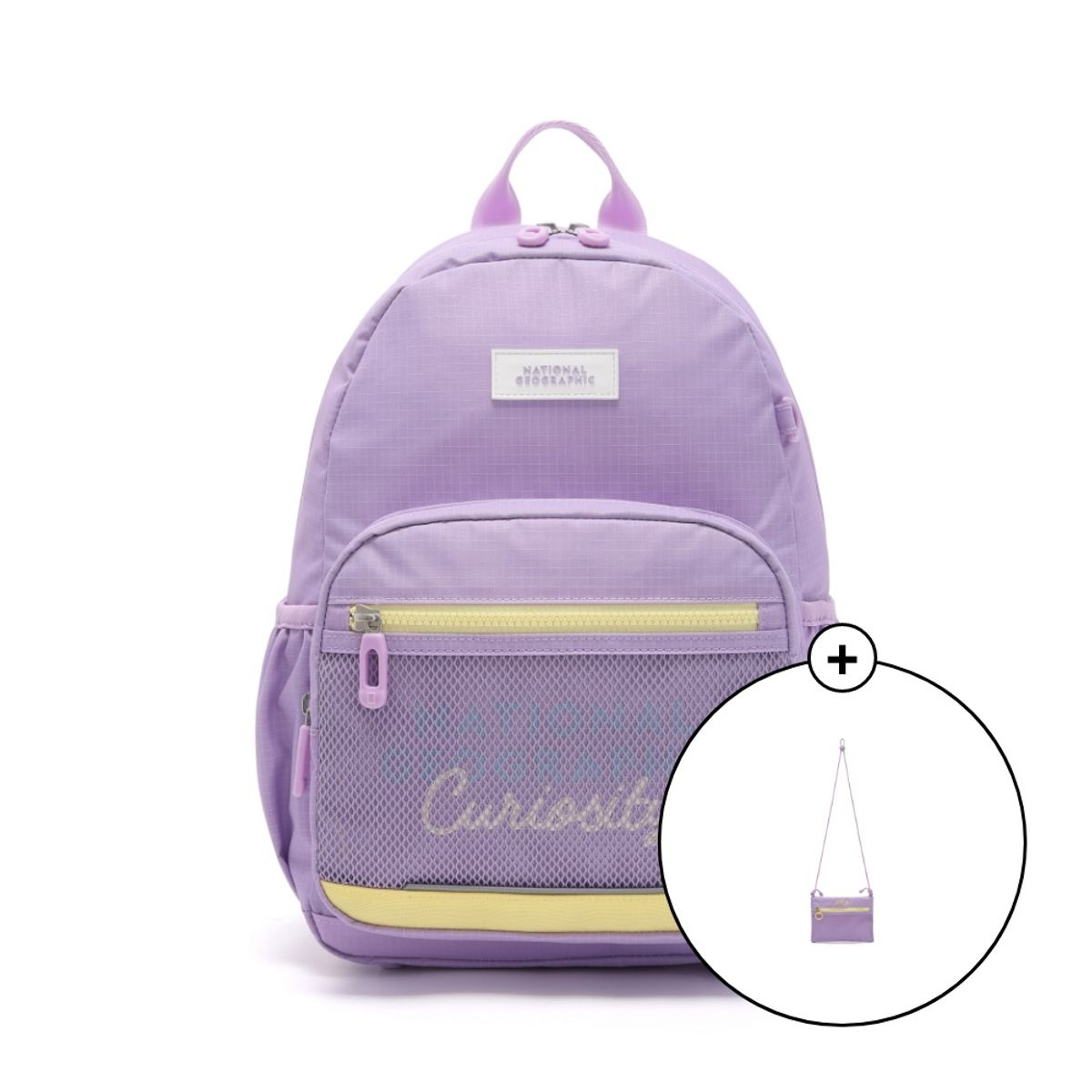 내셔널지오그래픽 키즈(NATIONAL GEOGRAPHIC KIDS) K255KBG510 소풍가방SET LAVENDER