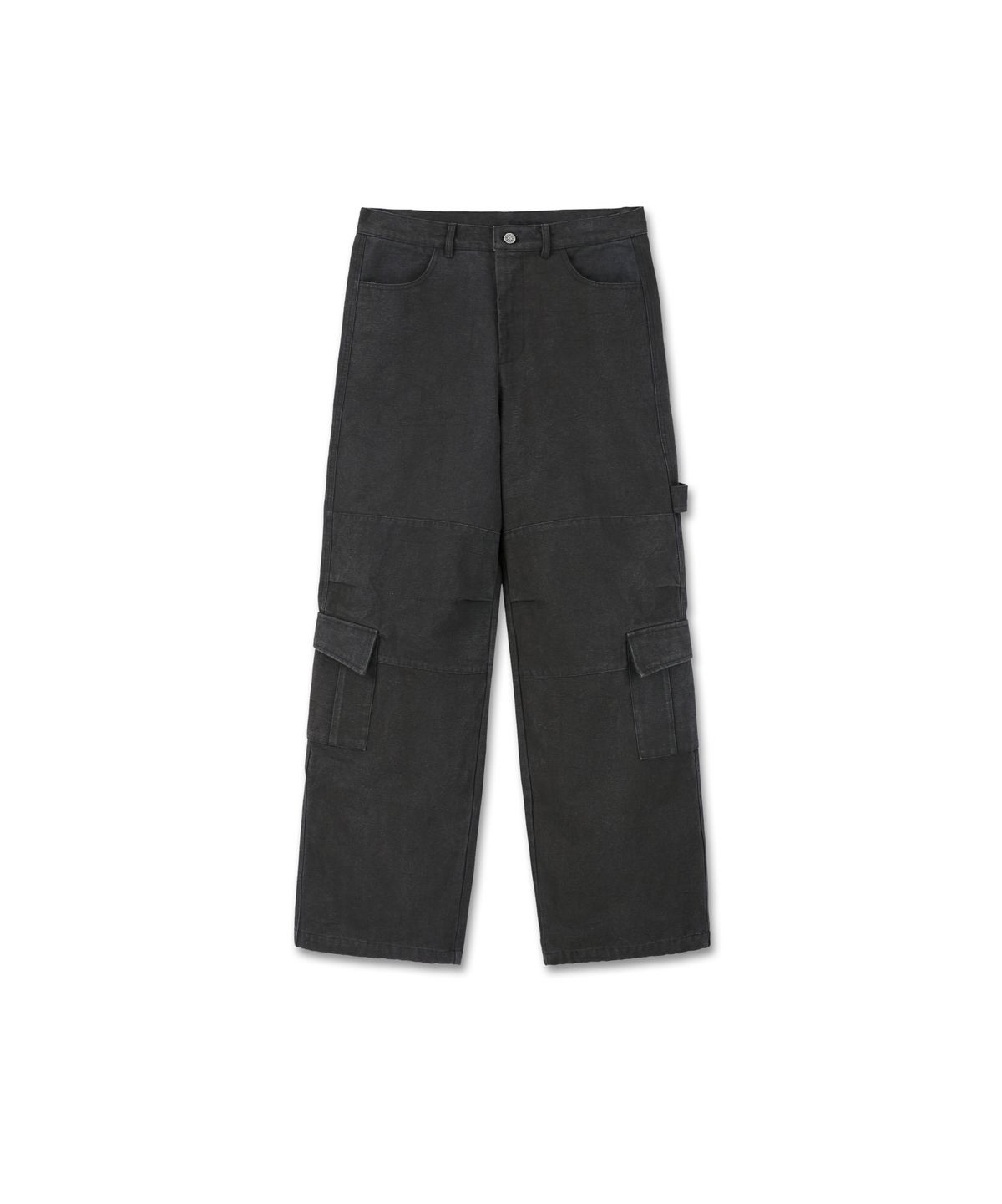 9999아카이브(9999ARCHIVE) Oblique Pocket Wide Cargo Pants