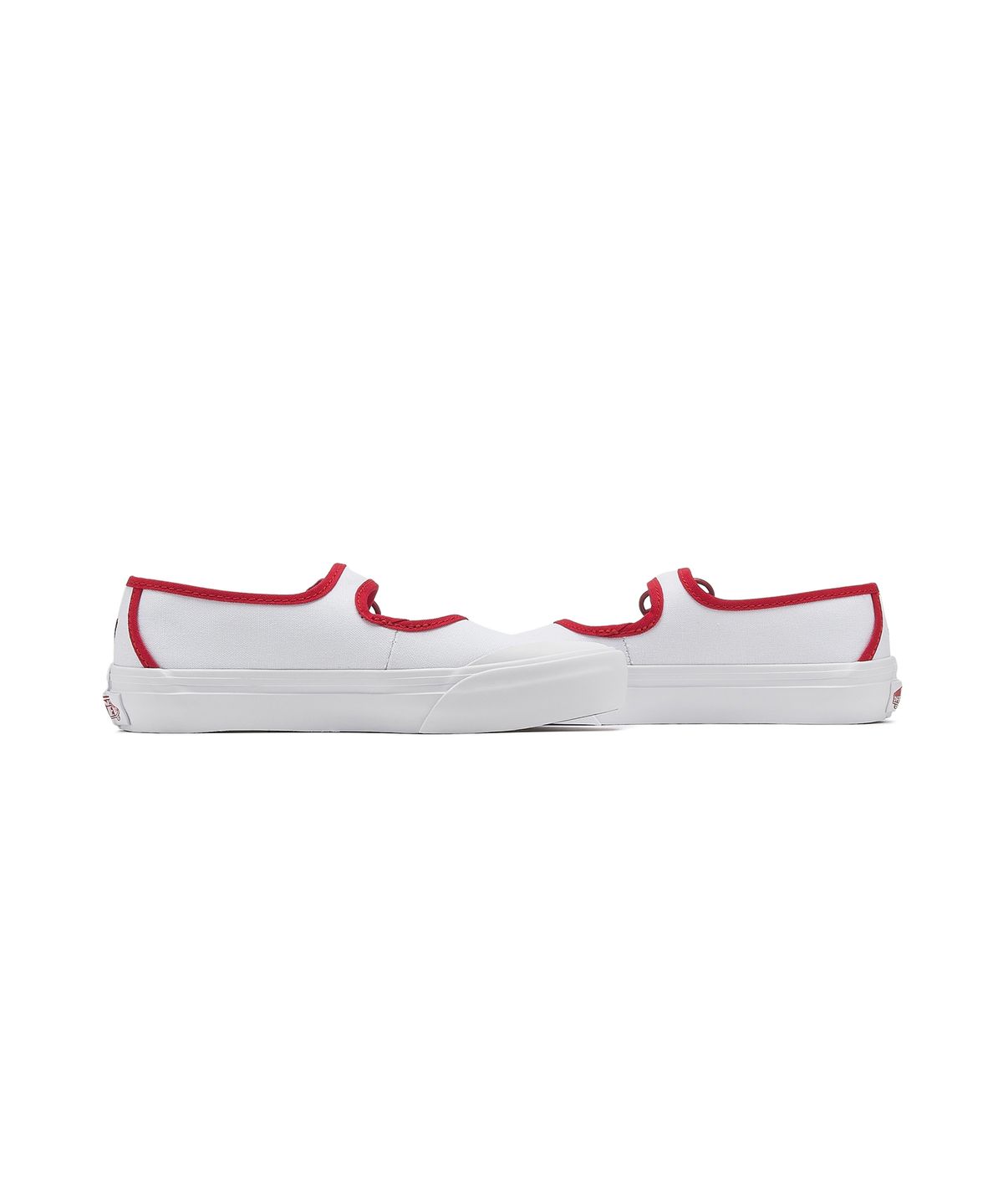 반스 키즈(VANS KIDS) 메리제인 키즈 - 러브 반스 트루 화이트/레드 / VN000CYKYF91