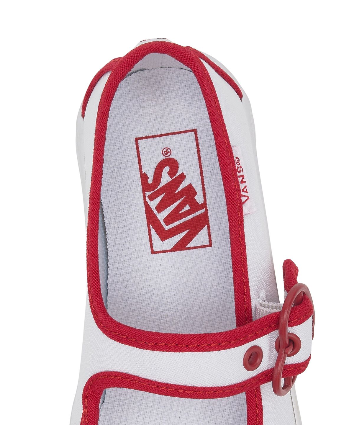 반스 키즈(VANS KIDS) 메리제인 키즈 - 러브 반스 트루 화이트/레드 / VN000CYKYF91