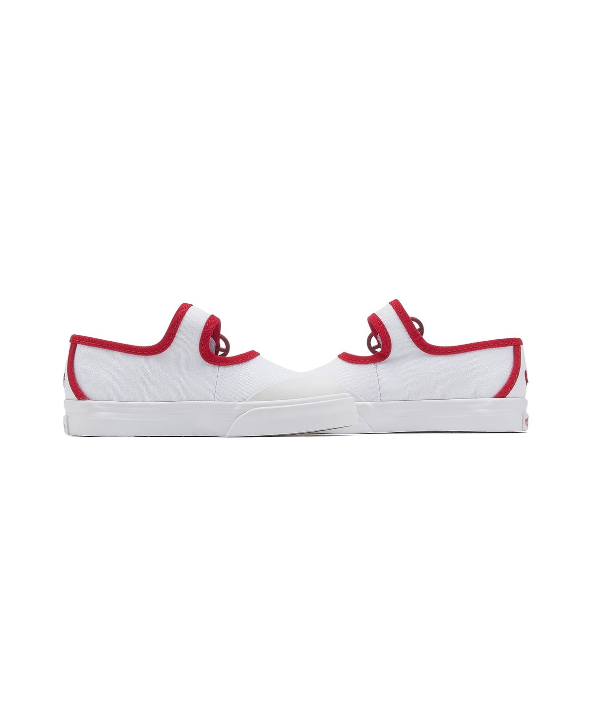 반스 키즈(VANS KIDS) 메리제인 토들러 - 러브 반스 트루 화이트/레드 / VN000CRYBJT1