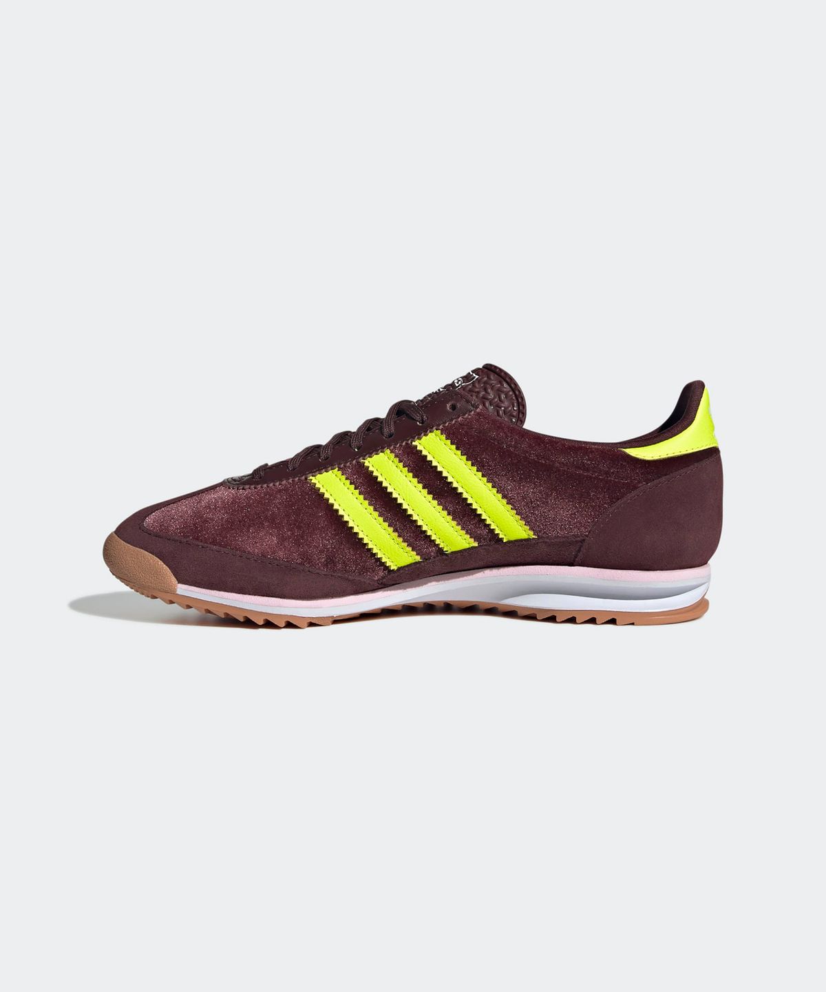 아디다스(ADIDAS) SL 72 OG  - 버건디:솔라옐로우 / JI0195