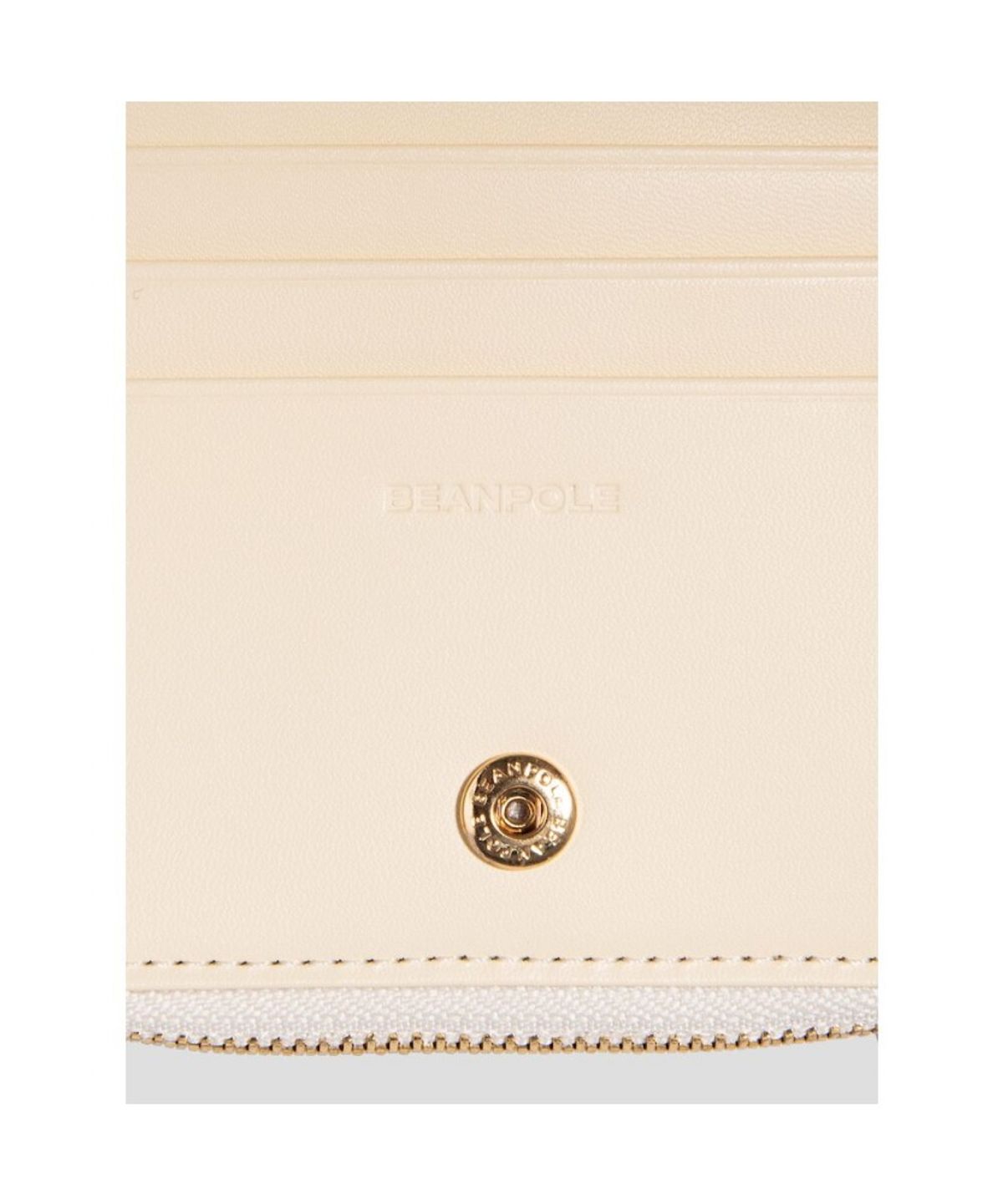 빈폴 액세서리(BEANPOLE ACCESSORY) 루시 사피아노 2단 지퍼 지갑 - 옐로우