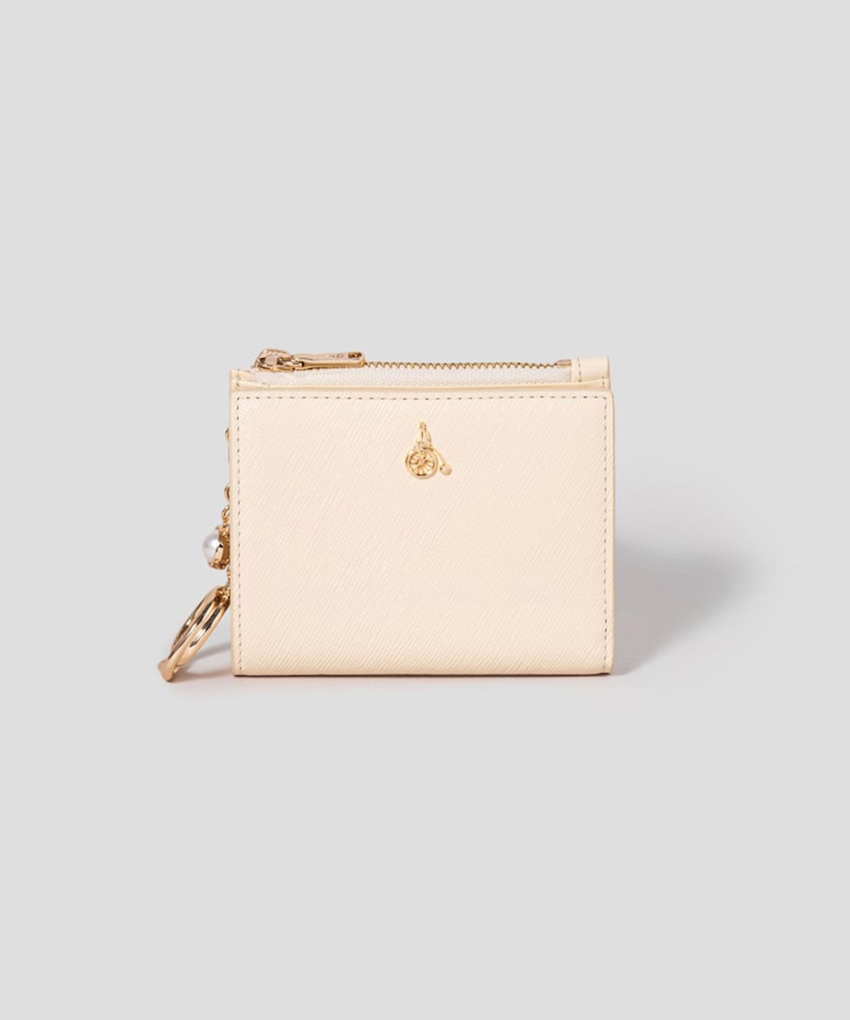 빈폴 액세서리(BEANPOLE ACCESSORY) 루시 사피아노 2단 지퍼 지갑 - 옐로우
