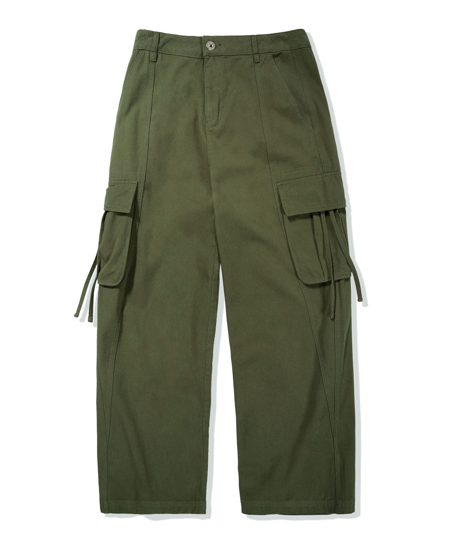 ★codegraphy★ Extra wide fit cargo cotton pants khaki CBESU MUSINSA | Codegraphy Extra wide fit cargo cotton pants_khaki