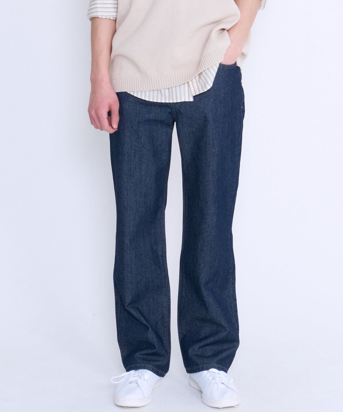 플랙(PLAC) ESSENTIAL E02 022 STRAIGHT PURE INDIGO