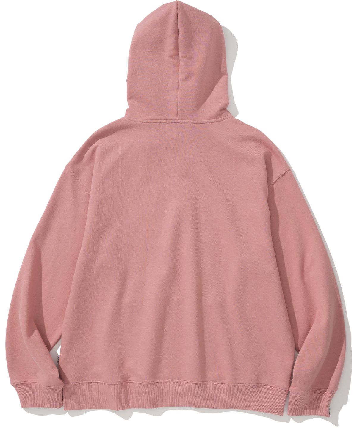 낫포너드(NOT4NERD) N4ND Drip Logo Pullover Hood - Light Pink