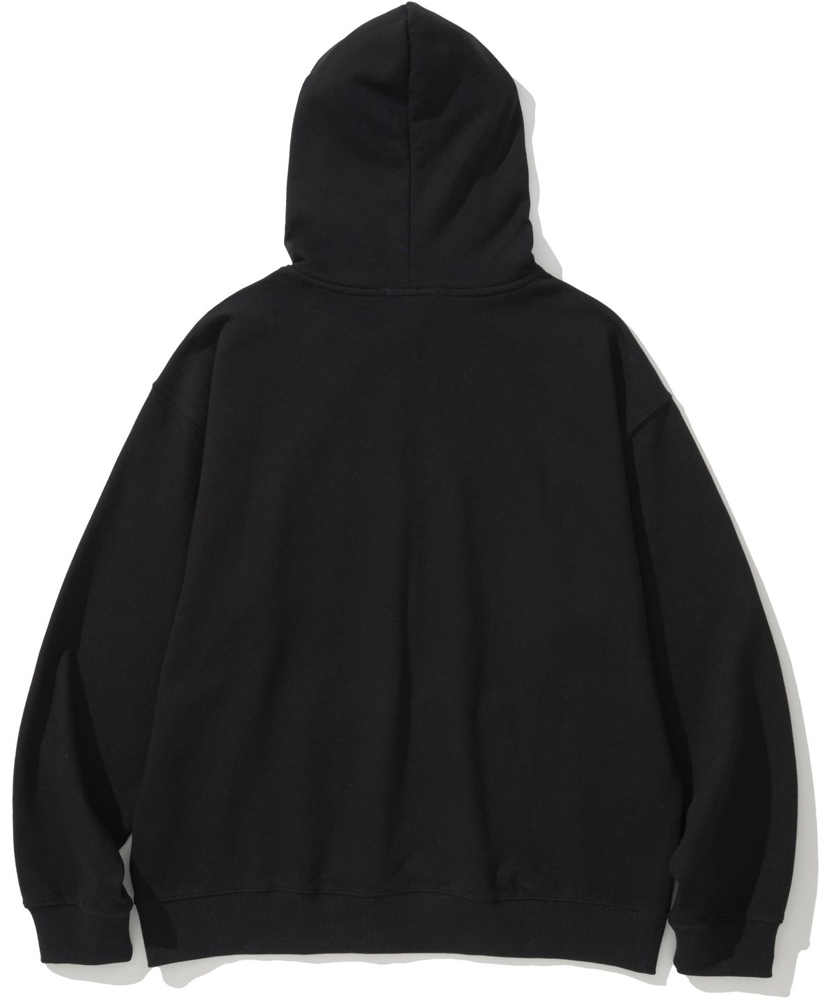낫포너드(NOT4NERD) N4ND Drip Logo Pullover Hood - Black
