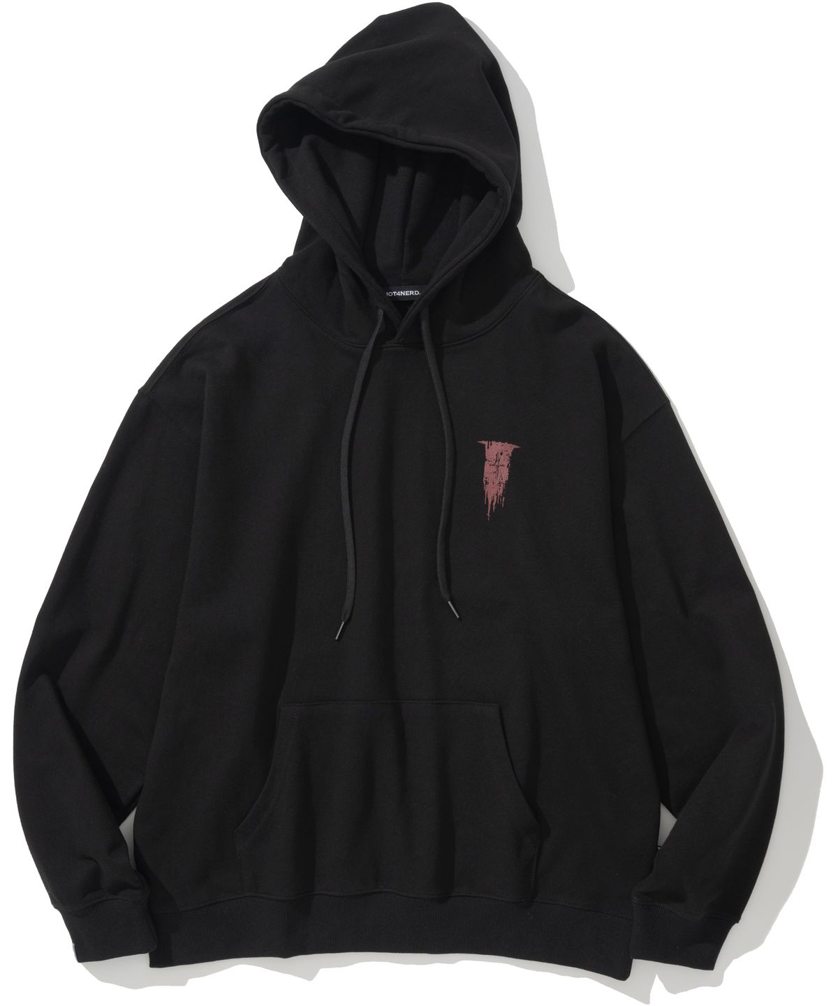 낫포너드(NOT4NERD) Punishment Pullover Hood - Black