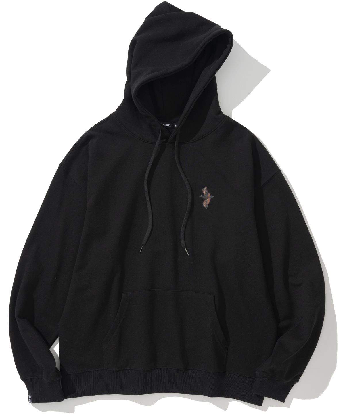 낫포너드(NOT4NERD) Burnning Stake Pullover Hood - Black