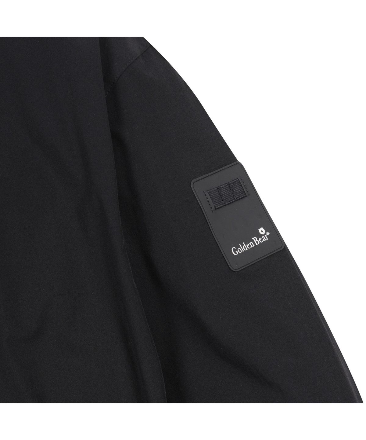 골든베어(GOLDEN BEAR) Stretchable Woven Long Sleeves Sweatshirt_G4TAM25131BKX
