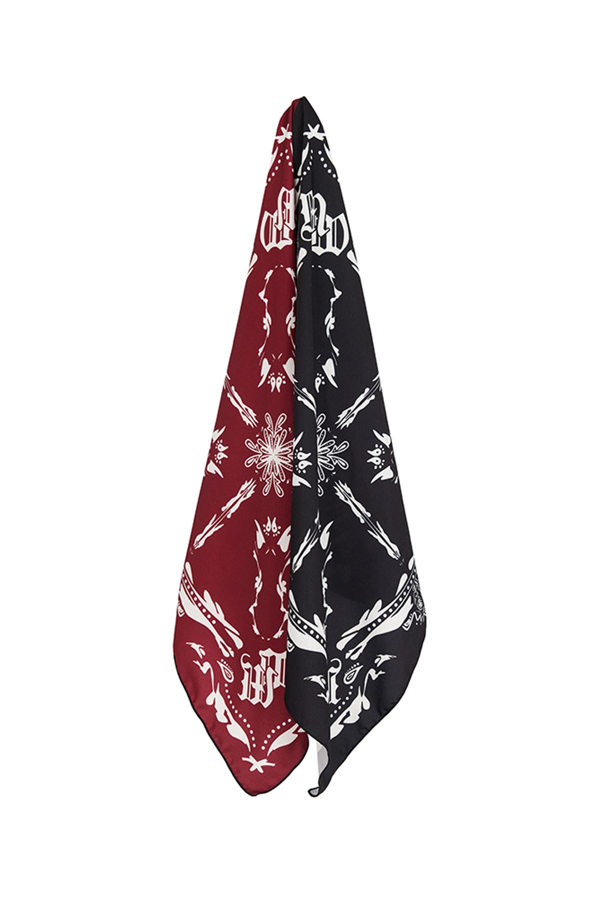 뭉(MWOONG) Double Bandana Silk Scarf