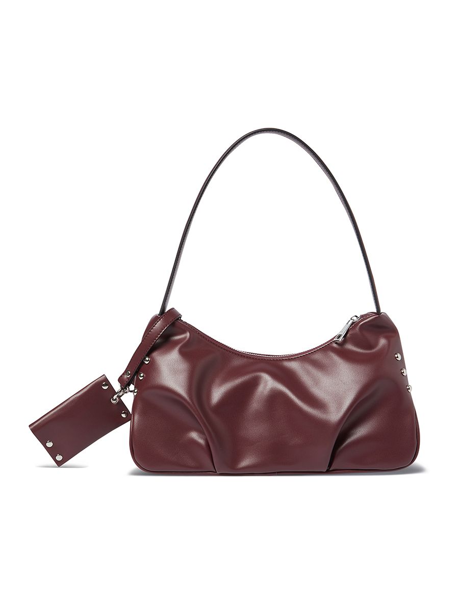 ◆ NYXX ◆ P.O.M HOBO BAG BURGUNDY MUSINSA | NYXX P.O.M HOBO BAG BURGUNDY