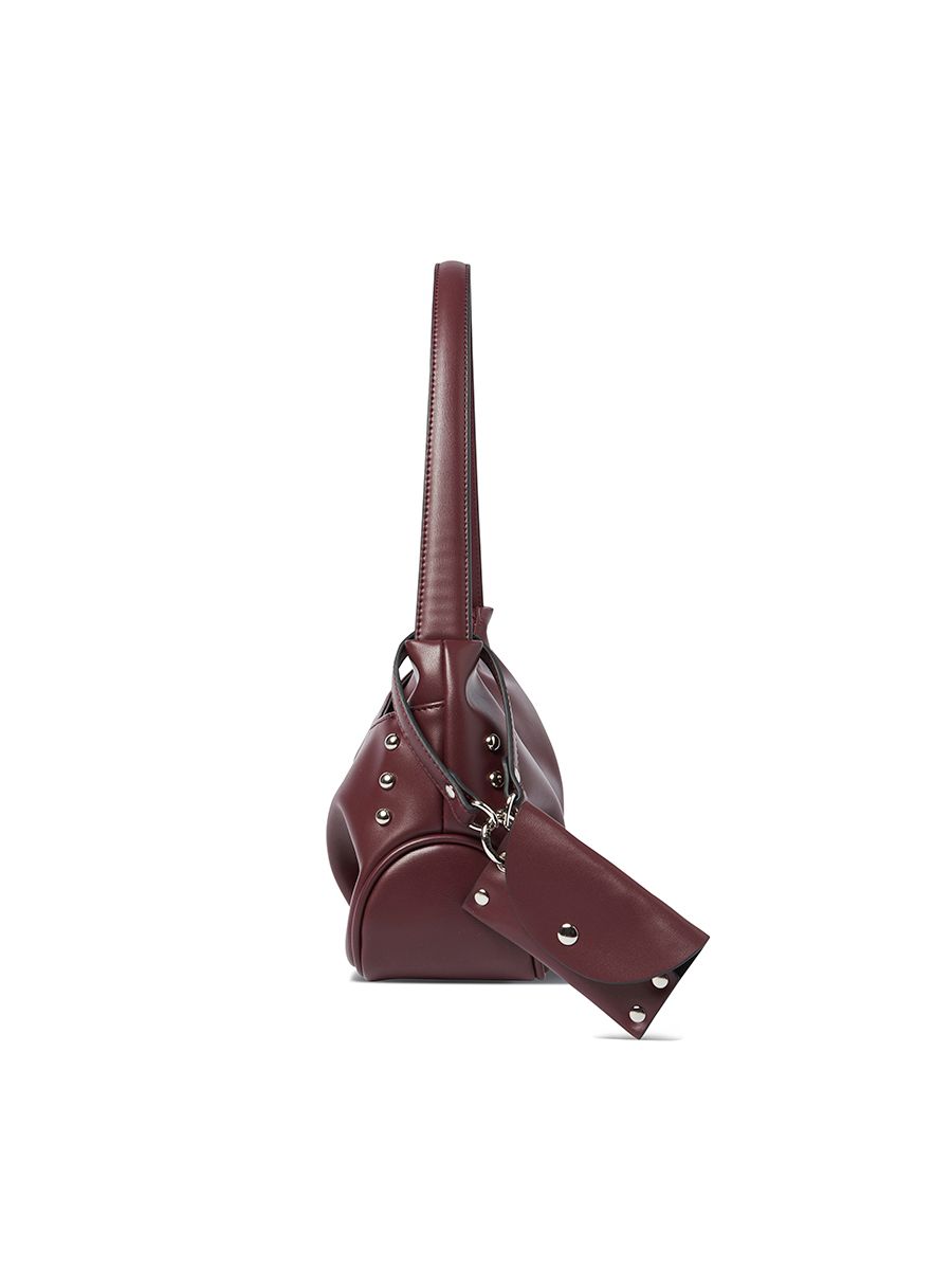 ◆ NYXX ◆ P.O.M HOBO BAG BURGUNDY MUSINSA | NYXX P.O.M HOBO BAG BURGUNDY